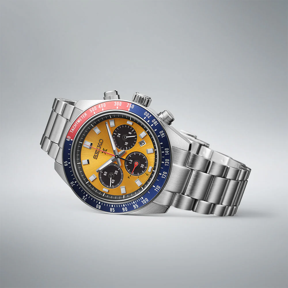 Seiko Prospex 1969 Re-Creation Solar Speedtimer 41.4mm Chronograph Watch SSC947 - Image 3