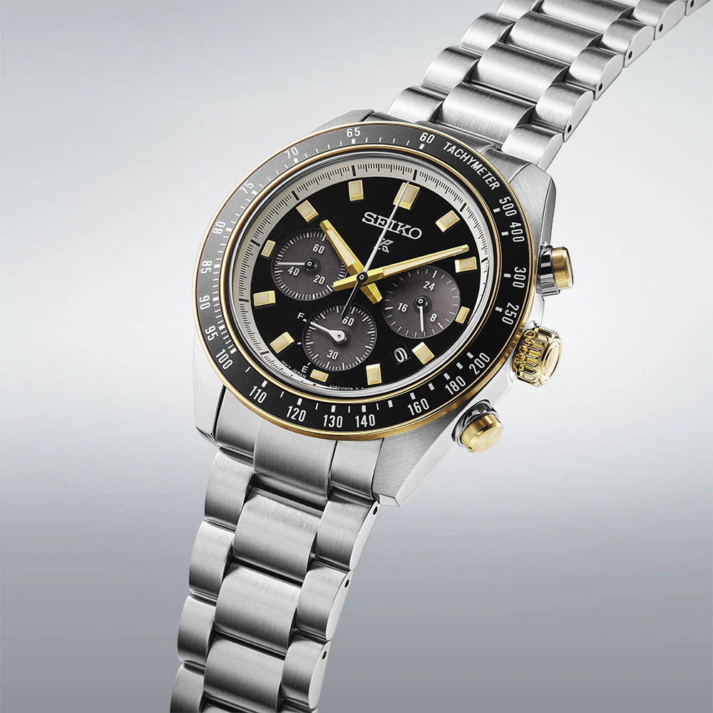 Seiko Prospex ‘Circuit Race’ Solar Speedtimer 41.4mm Chronograph Watch SSC941 - Image 3
