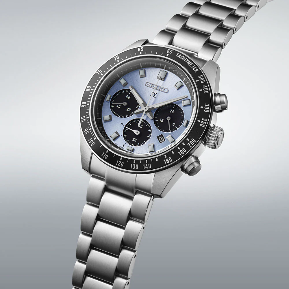 Seiko Prospex ‘Crystal Trophy’ Solar Speedtimer 41.4mm Chronograph Watch SSC935 - Image 3