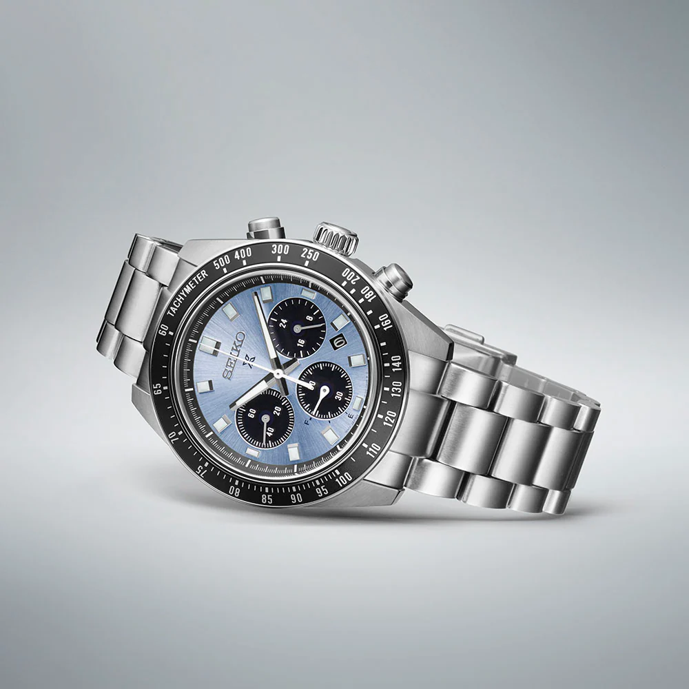 Seiko Prospex ‘Crystal Trophy’ Solar Speedtimer 41.4mm Chronograph Watch SSC935 - Image 4