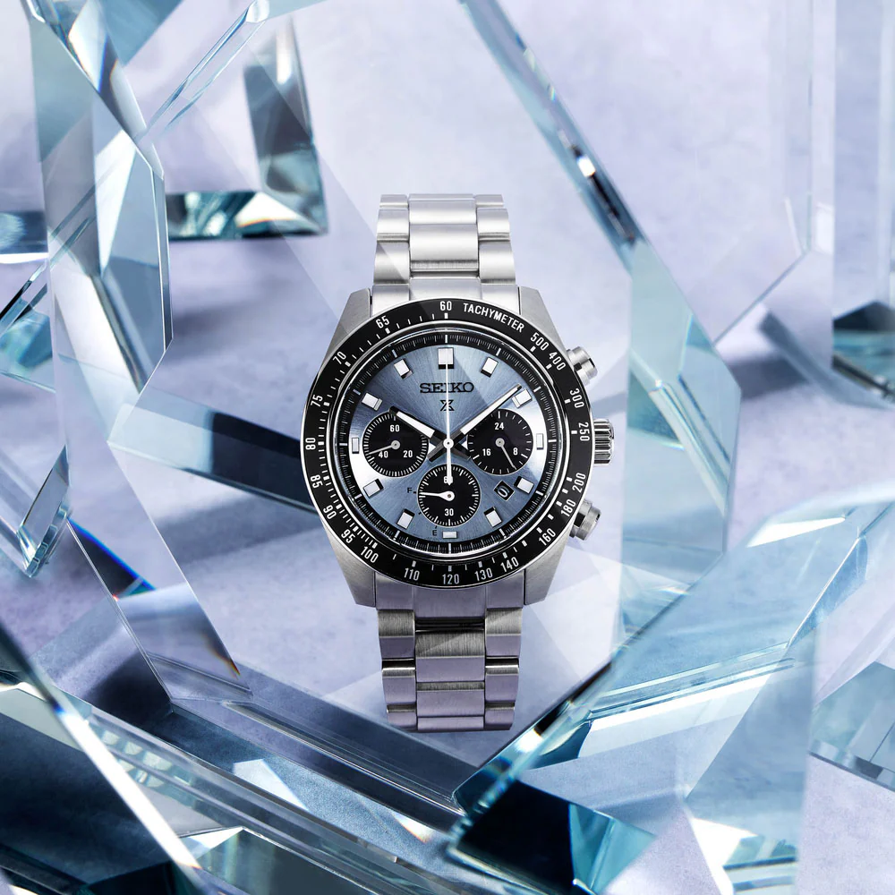 Seiko Prospex ‘Crystal Trophy’ Solar Speedtimer 41.4mm Chronograph Watch SSC935 - Image 6