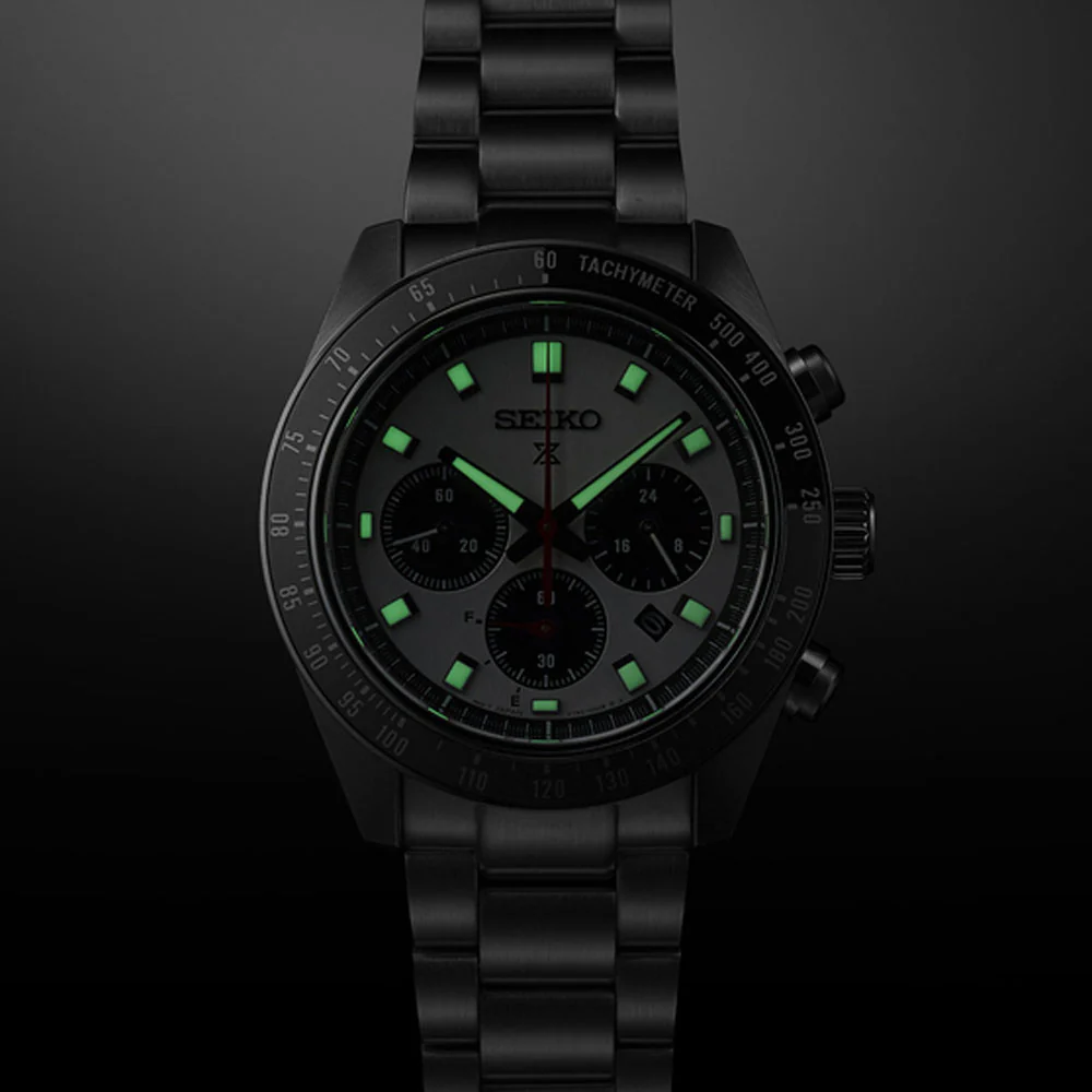Seiko Prospex ‘Go Large’ Solar Speedtimer 41.4mm Chronograph Watch SSC911 - Image 4