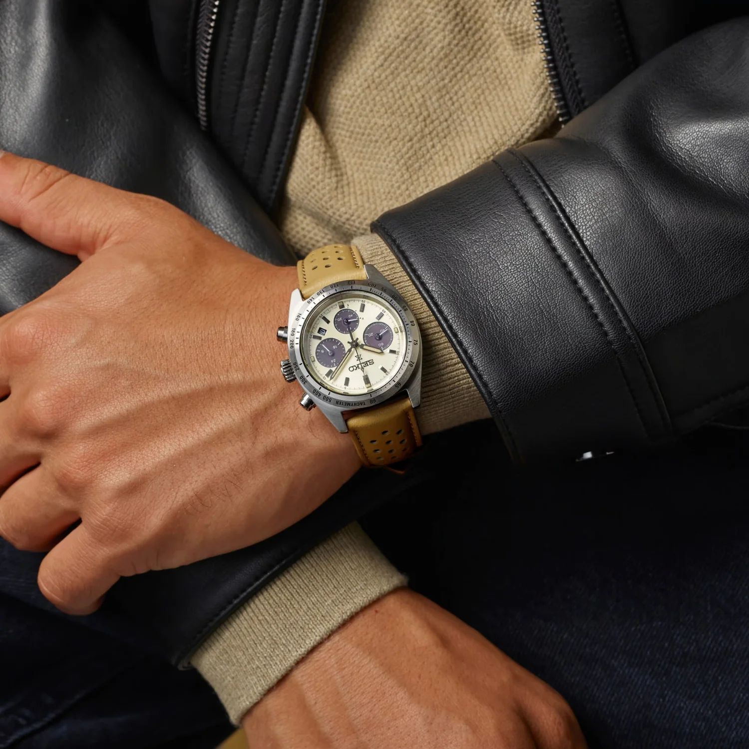 Seiko Prospex Speedtimer 'Motoring' Limited Edition 39mm Solar Watch SSC959 - Image 2