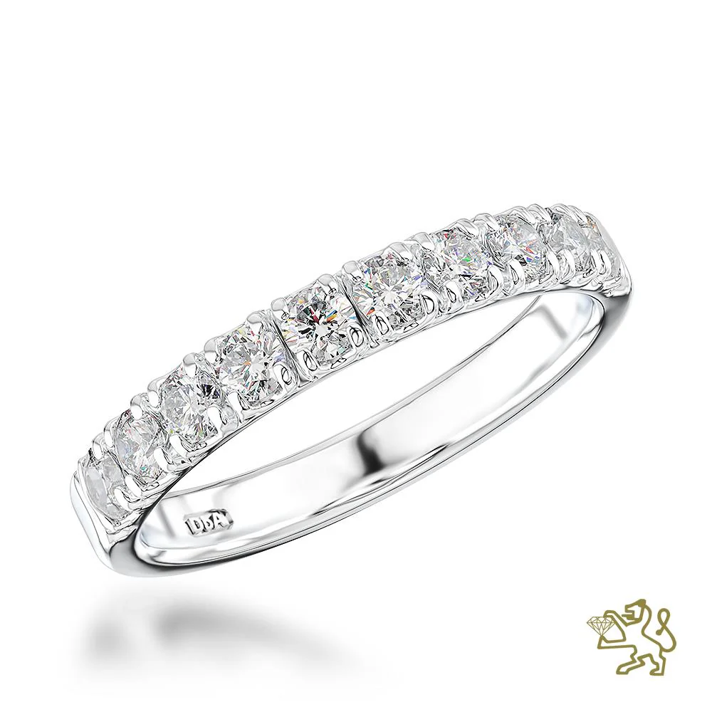 Skye Eternity Bridal 0.53ct Diamond Platinum Eternity Ring