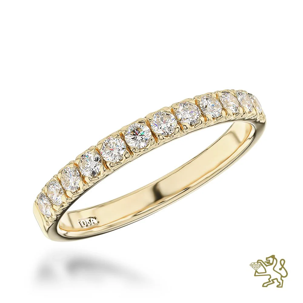 Skye Eternity Bridal 0.33ct Diamond 18ct Yellow Gold Eternity Ring