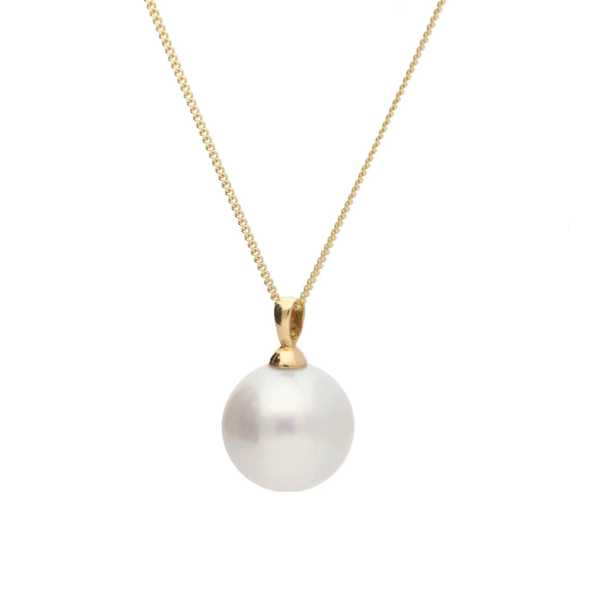 South Sea Pearl 18ct Yellow Gold Pendant - Image 2