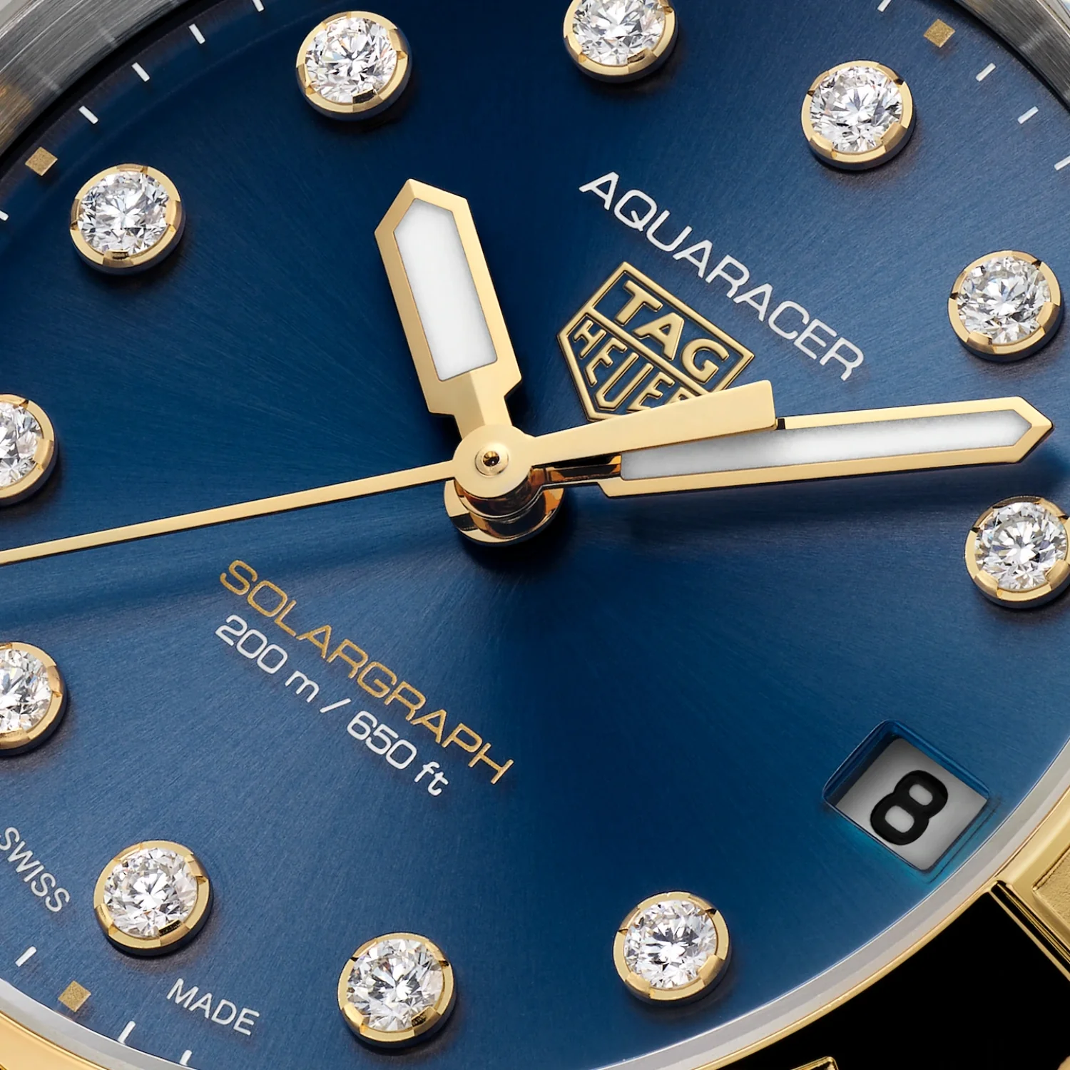 TAG Heuer Aquaracer Professional 200 34mm Solargraph Watch WBP1323.BB0004 - Image 4