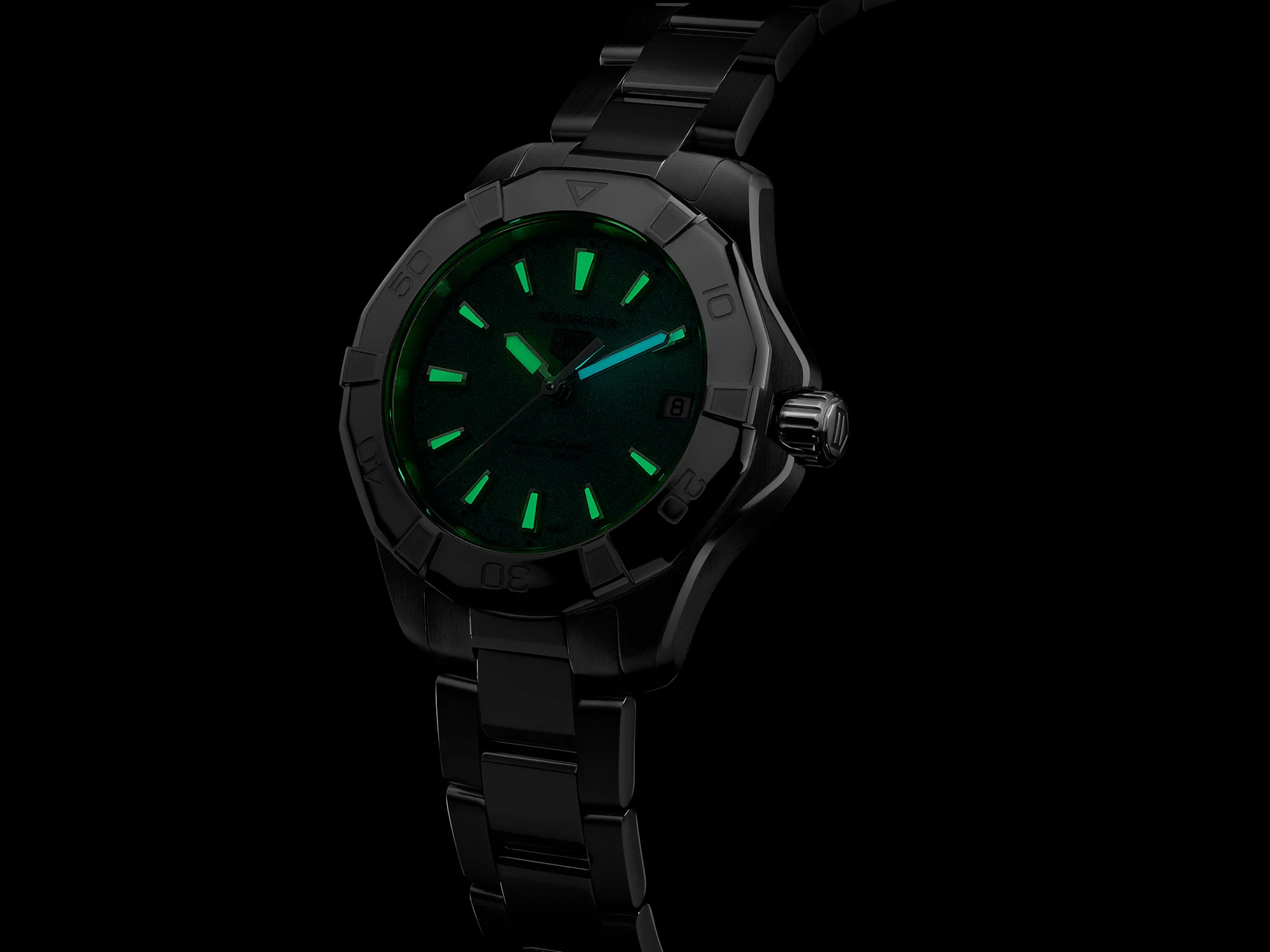 TAG Heuer Aquaracer Professional 34mm 200m Solargraph Quartz Watch WBP1315.BA0005 - Image 8