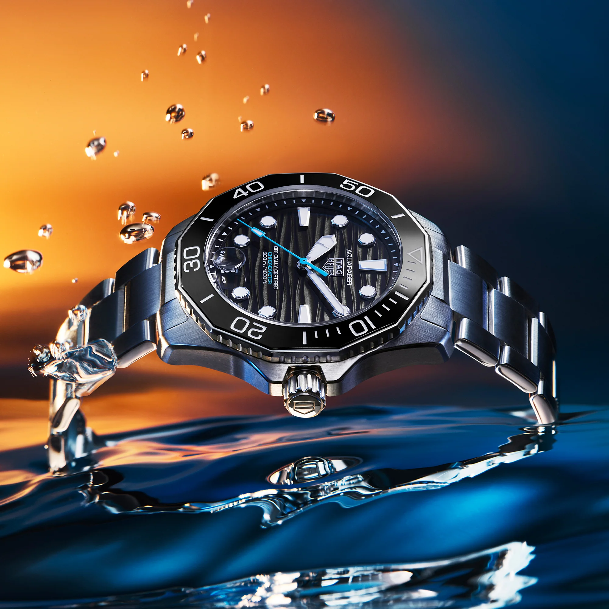 TAG Heuer Aquaracer Professional 300 Date 42mm Automatic Watch WBP5111.BA0013 - Image 8