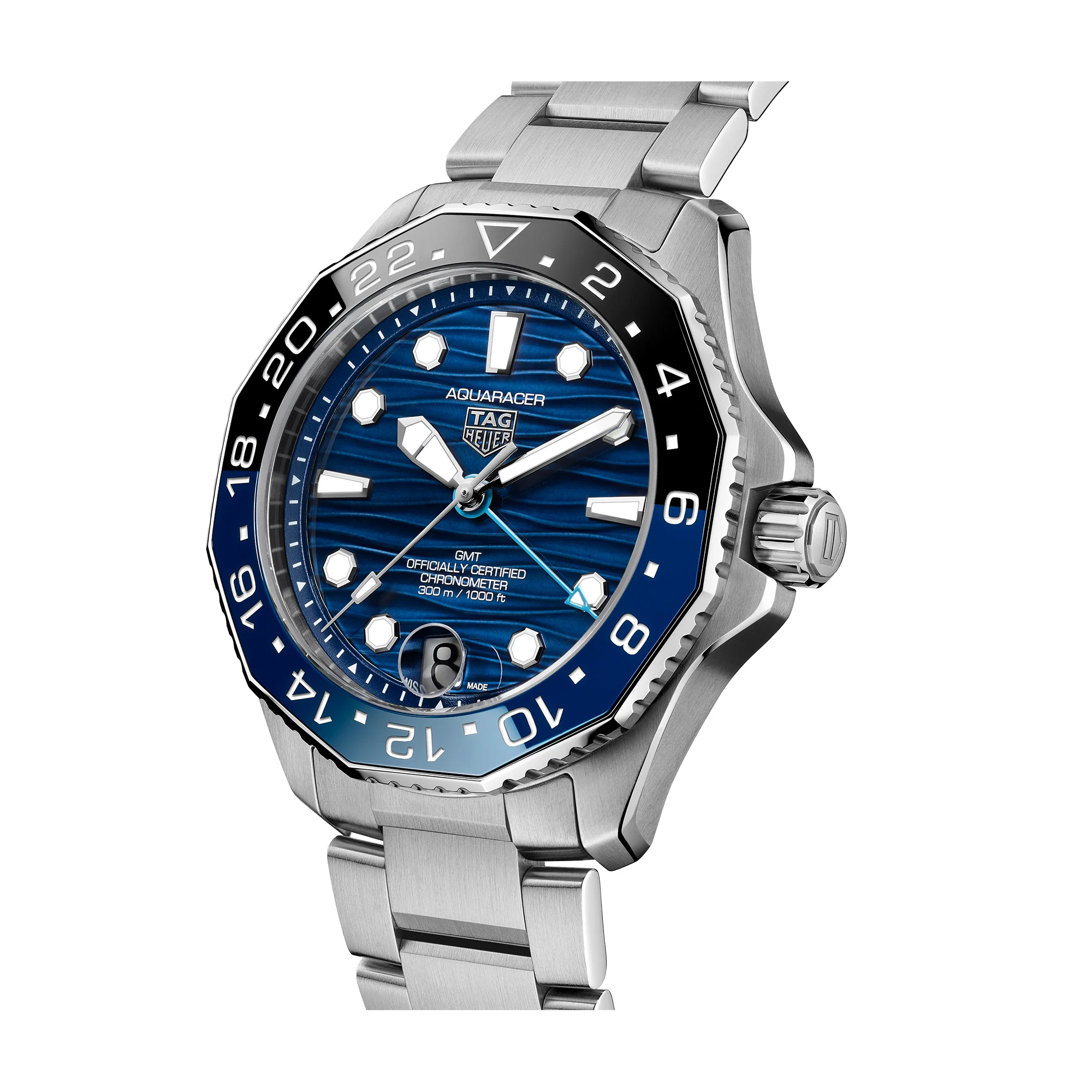 TAG Heuer Aquaracer Professional 300 GMT 42mm Automatic Watch WBP5114.BA0013 - Image 2