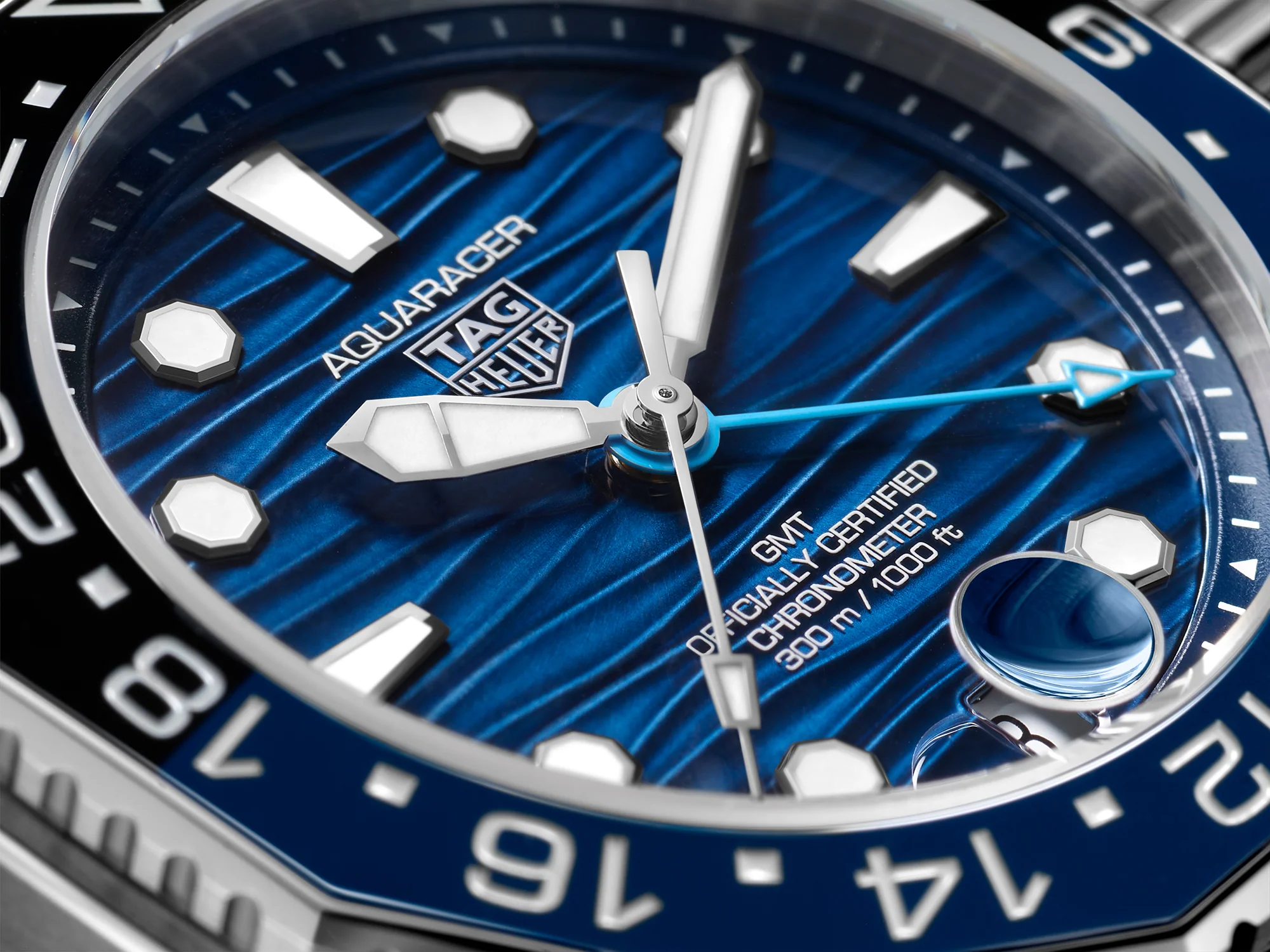 TAG Heuer Aquaracer Professional 300 GMT 42mm Automatic Watch WBP5114.BA0013 - Image 7