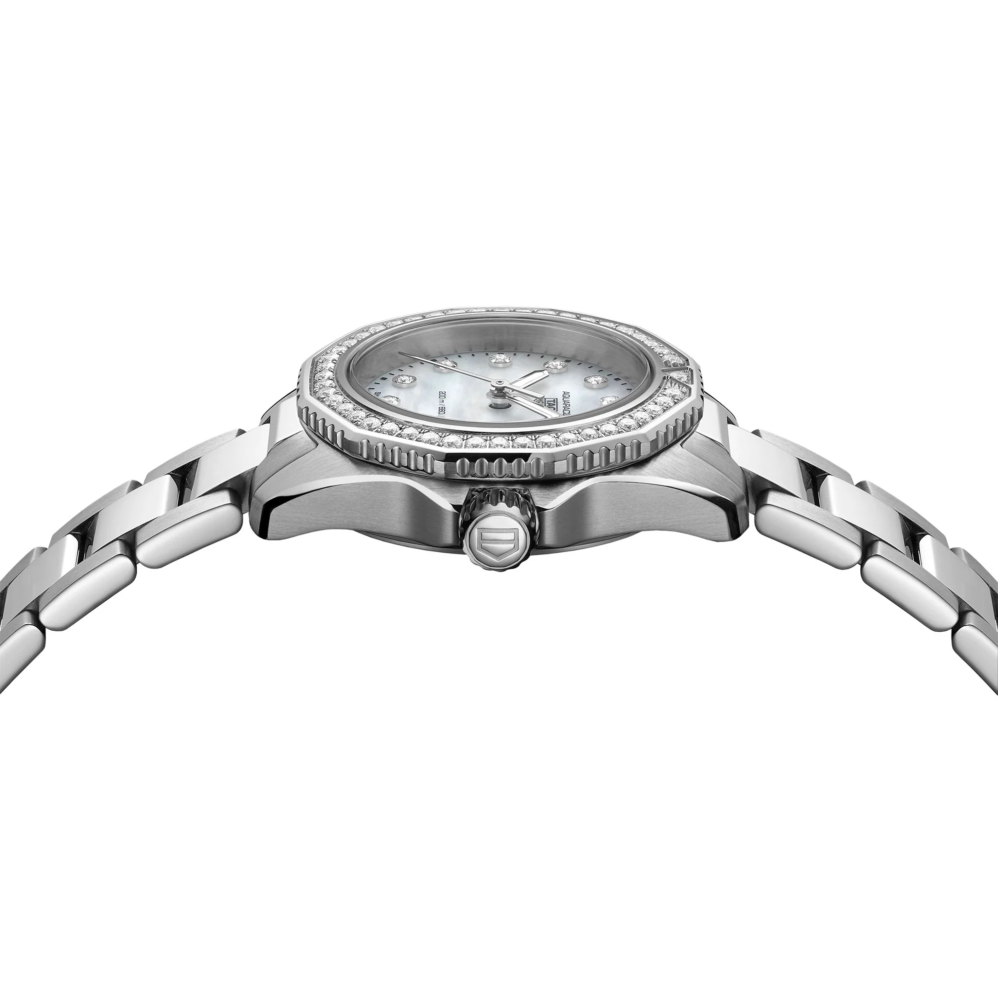TAG Heuer Aquaracer Professional 30mm 200m Diamond Set Quartz Watch WBP1417.BA0622 - Image 3