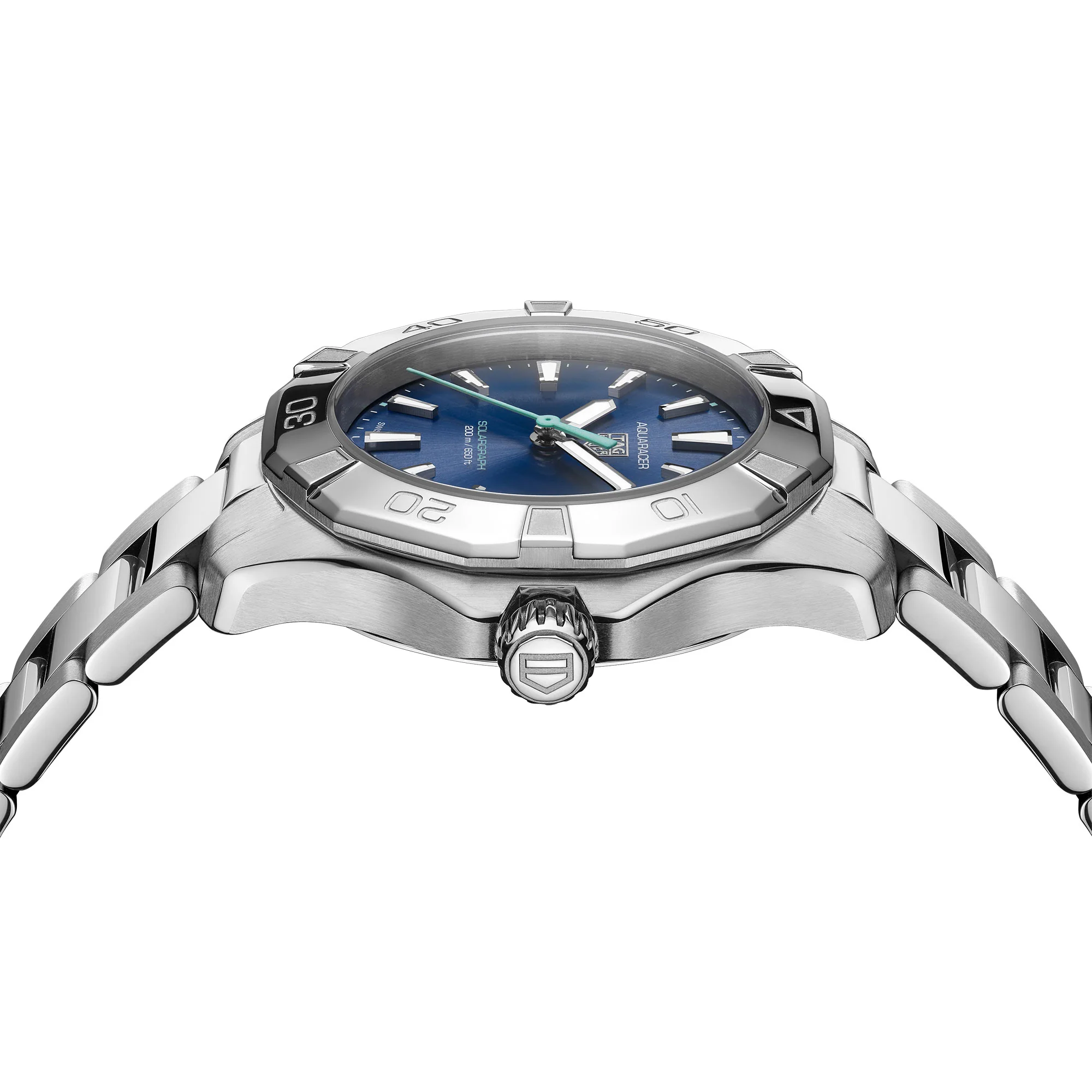 TAG Heuer Aquaracer Professional 34mm 200m Solargraph Quartz Watch WBP1311.BA0005 - Image 3