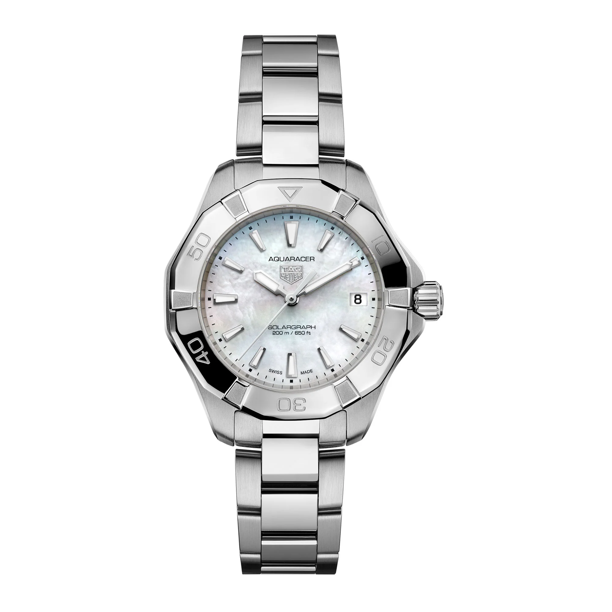 TAG Heuer Aquaracer Professional 34mm 200m Solargraph Quartz Watch WBP1312.BA0005