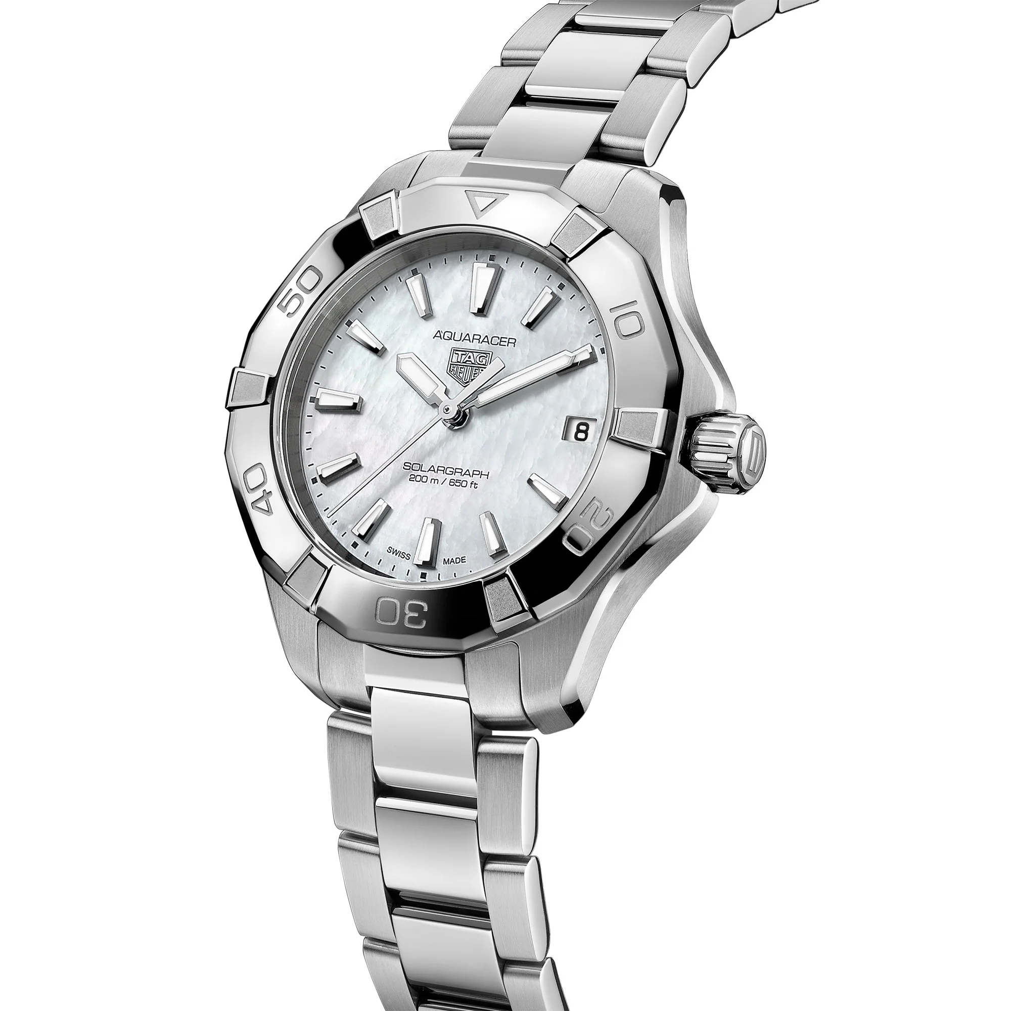 TAG Heuer Aquaracer Professional 34mm 200m Solargraph Quartz Watch WBP1312.BA0005 - Image 2