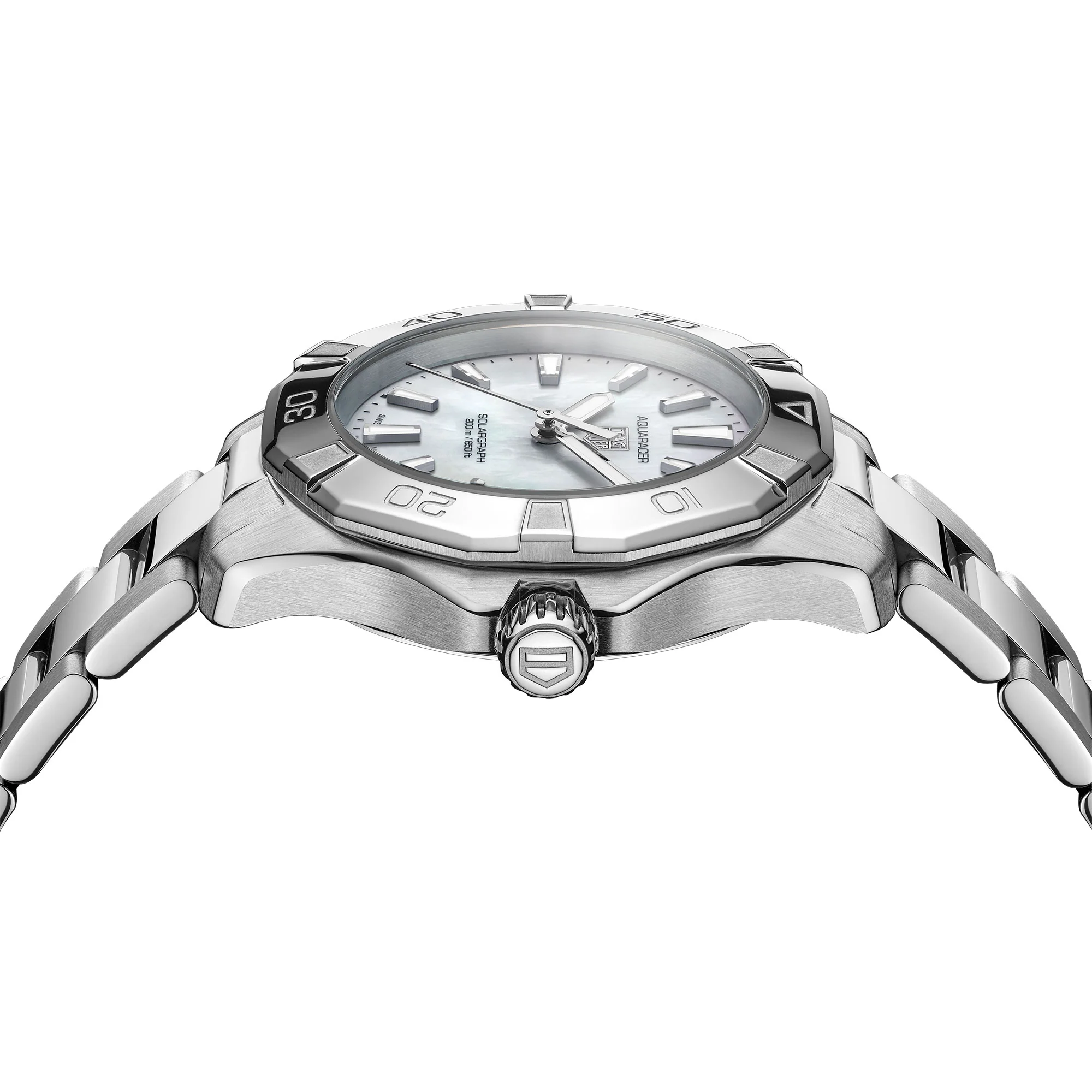 TAG Heuer Aquaracer Professional 34mm 200m Solargraph Quartz Watch WBP1312.BA0005 - Image 3