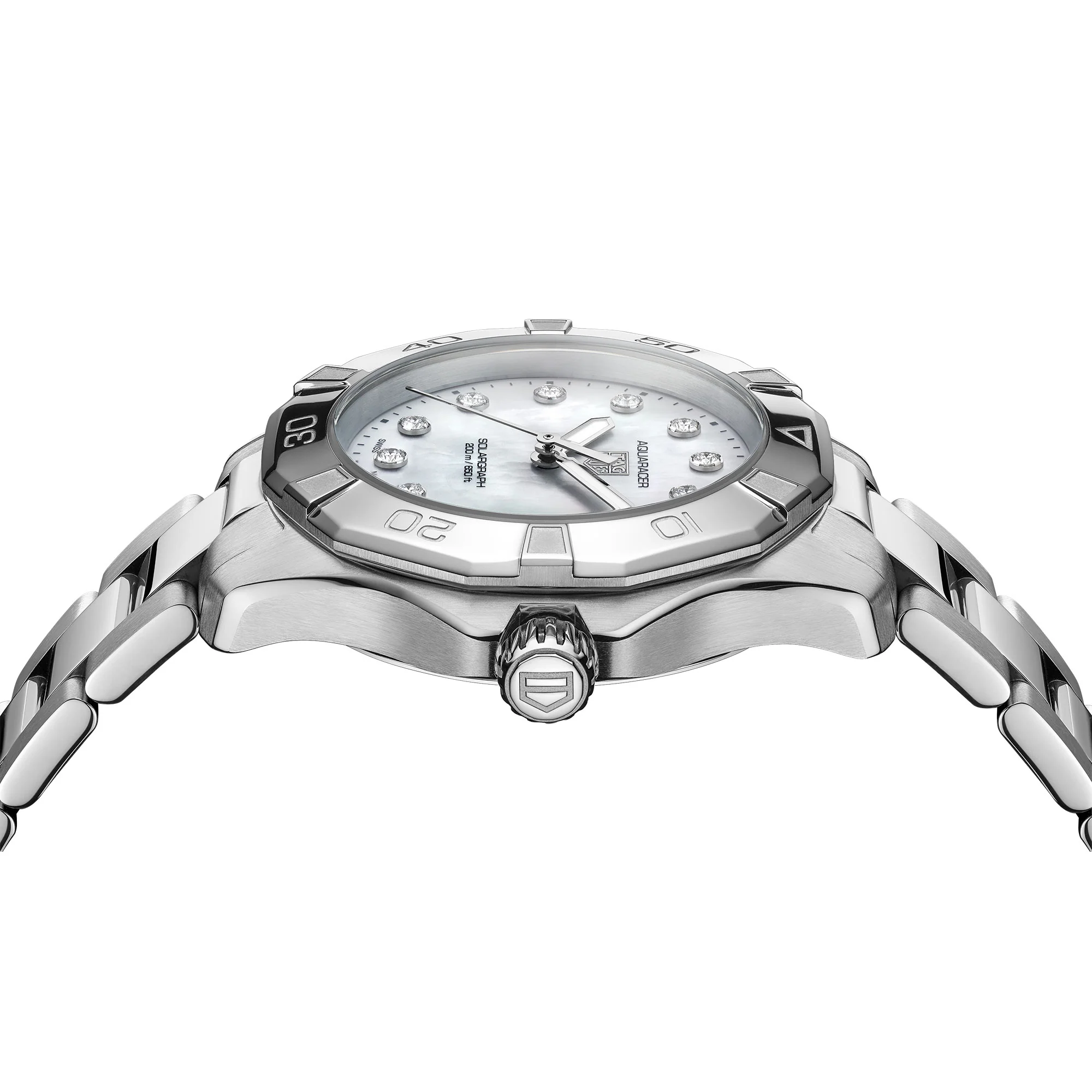 TAG Heuer Aquaracer Professional 34mm 200m Solargraph Quartz Watch WBP1313.BA0005 - Image 3