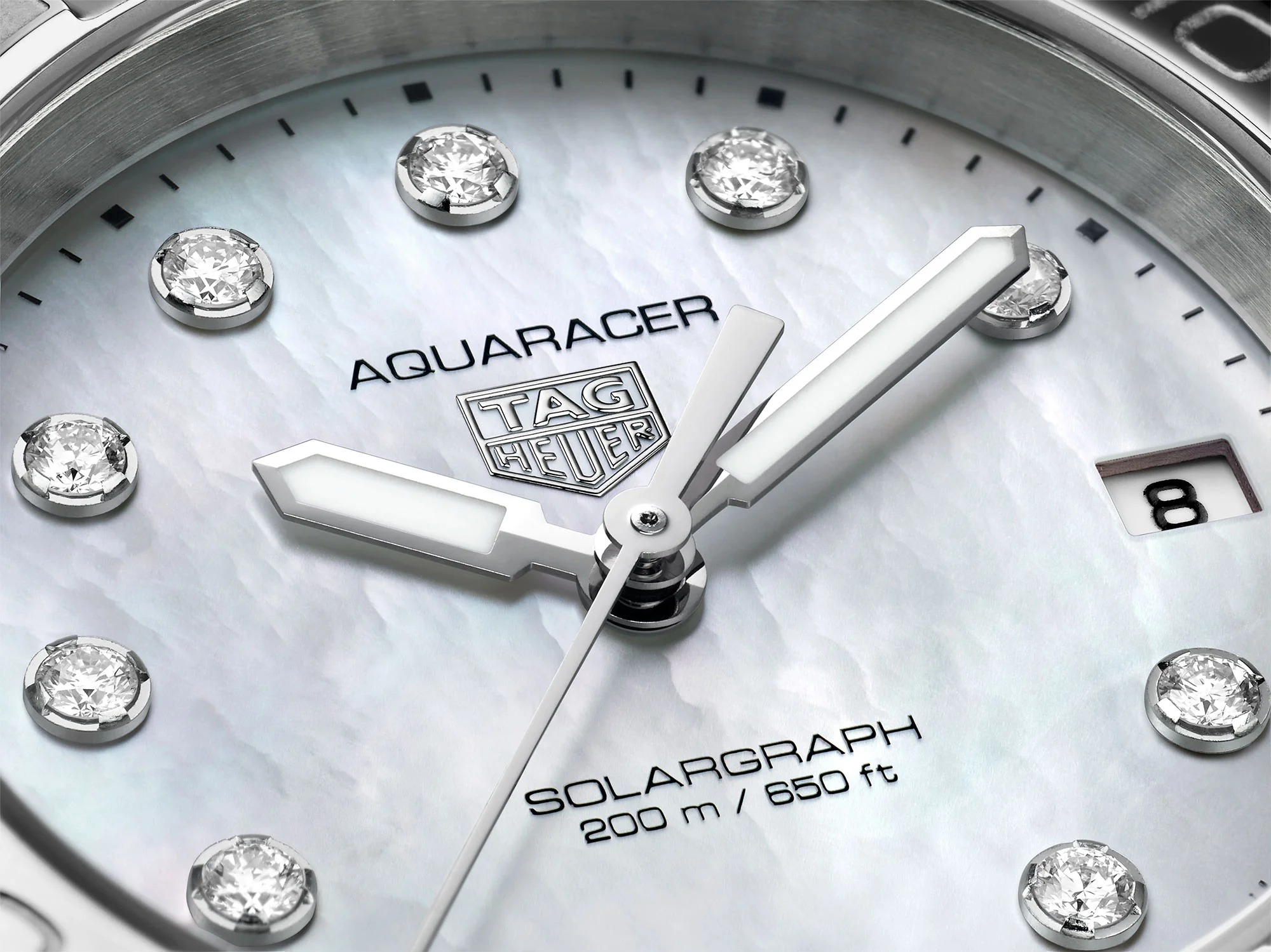 TAG Heuer Aquaracer Professional 34mm 200m Solargraph Quartz Watch WBP1313.BA0005 - Image 5