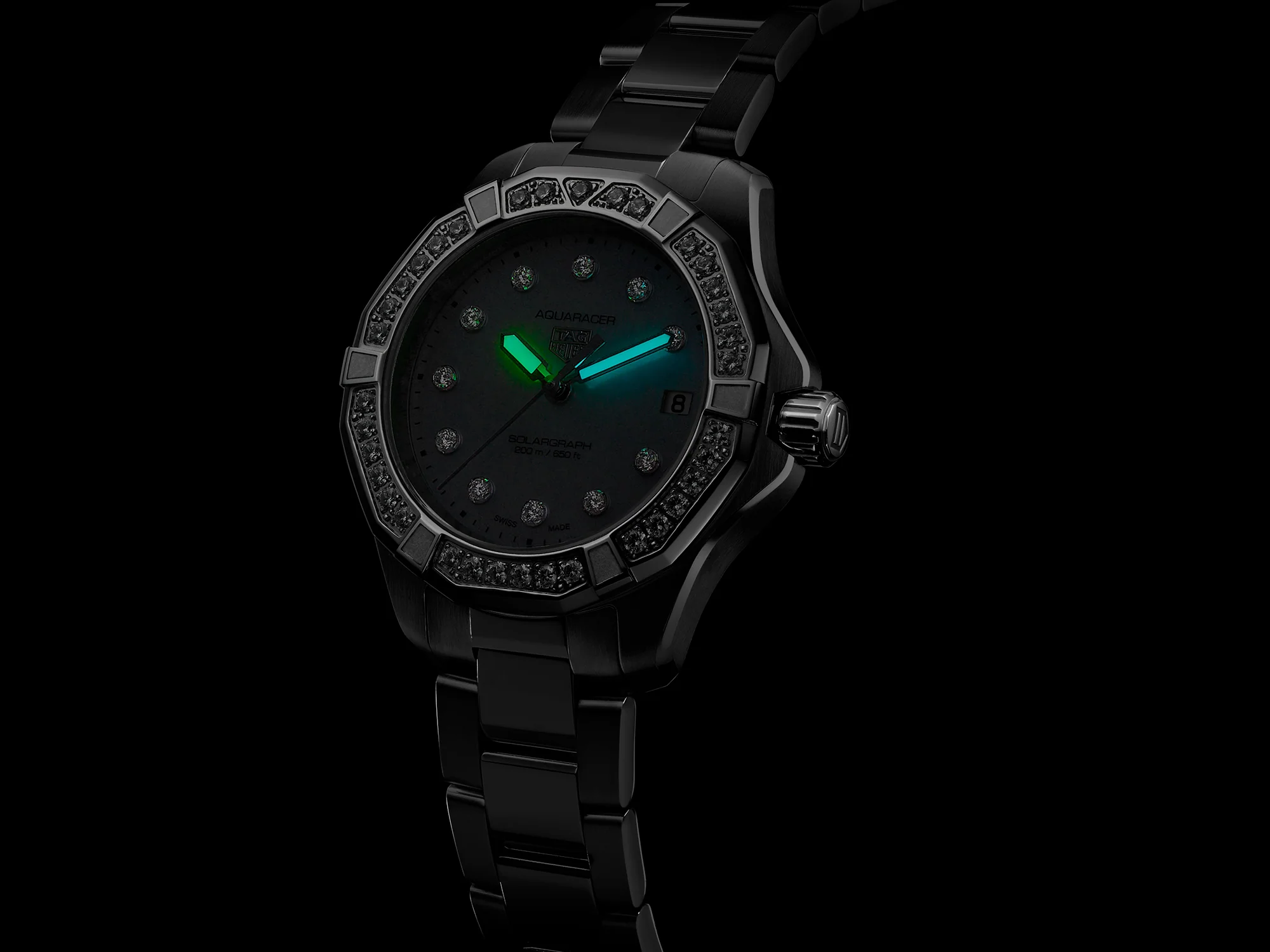 TAG Heuer Aquaracer Professional 34mm 200m Solargraph Quartz Watch WBP1314.BA0005 - Image 7