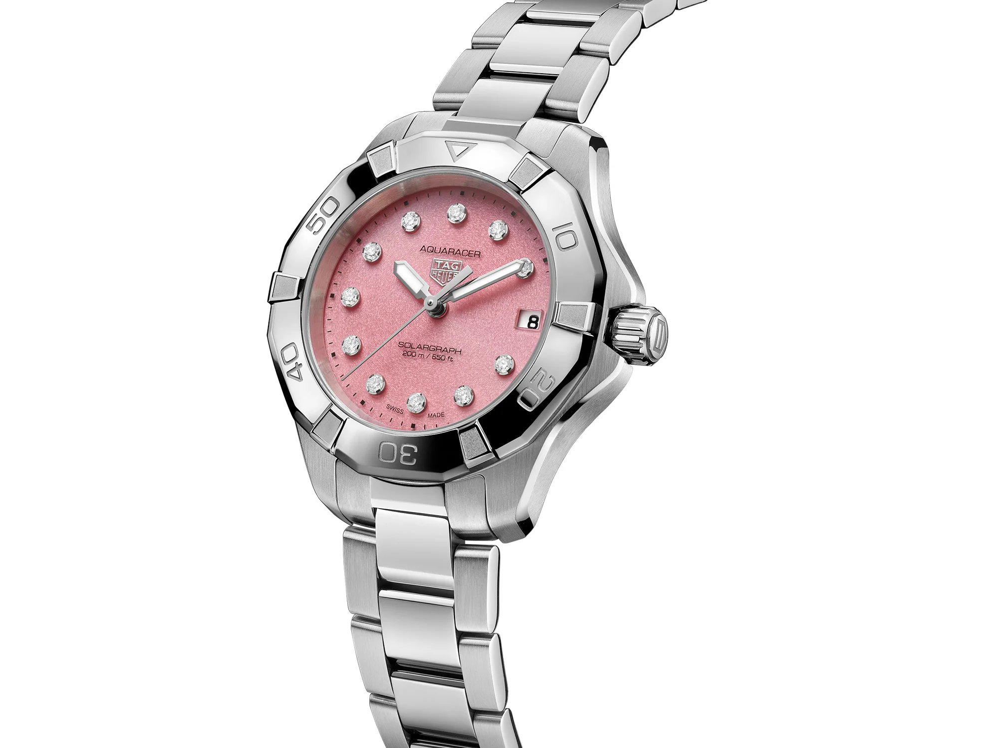 TAG Heuer Aquaracer Professional 34mm 200m Solargraph Quartz Watch WBP1318.BA0005 - Image 2