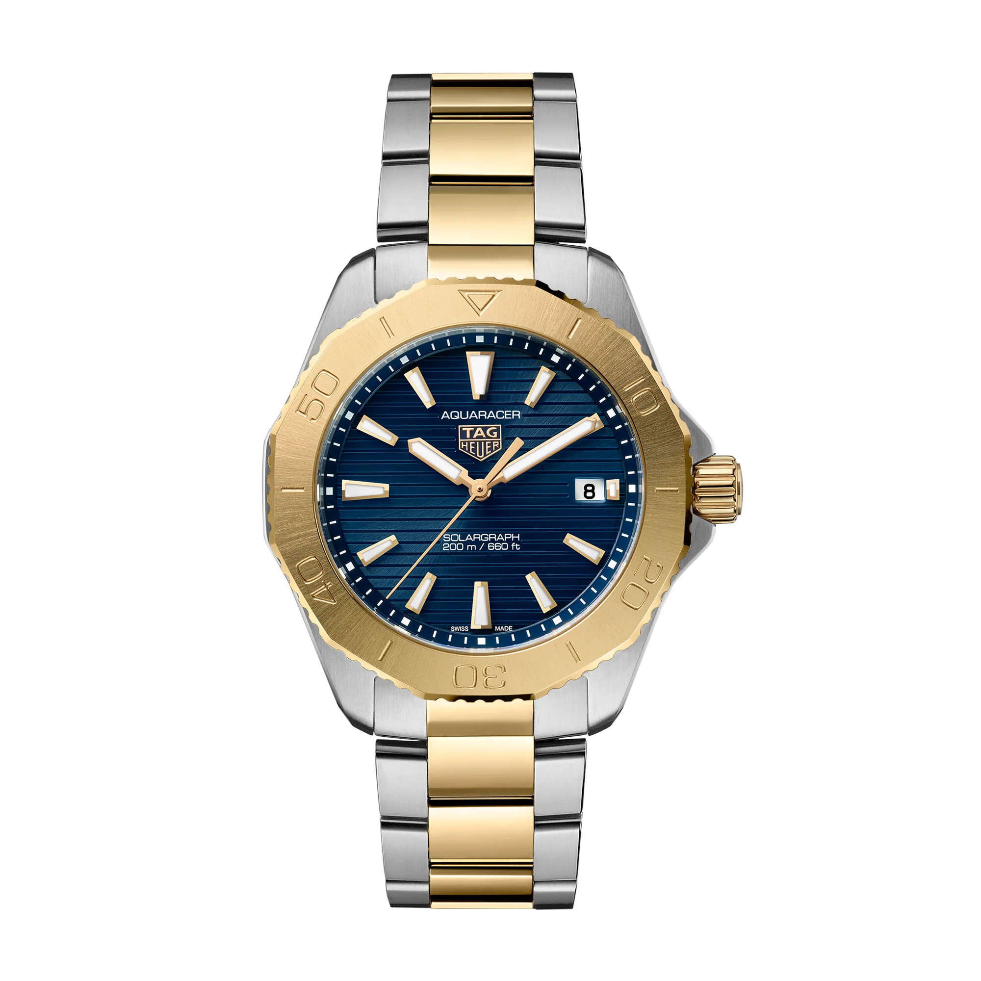 TAG Heuer Aquaracer Professional 40mm 200m Solargraph Quartz Watch WBP1120.BB0002