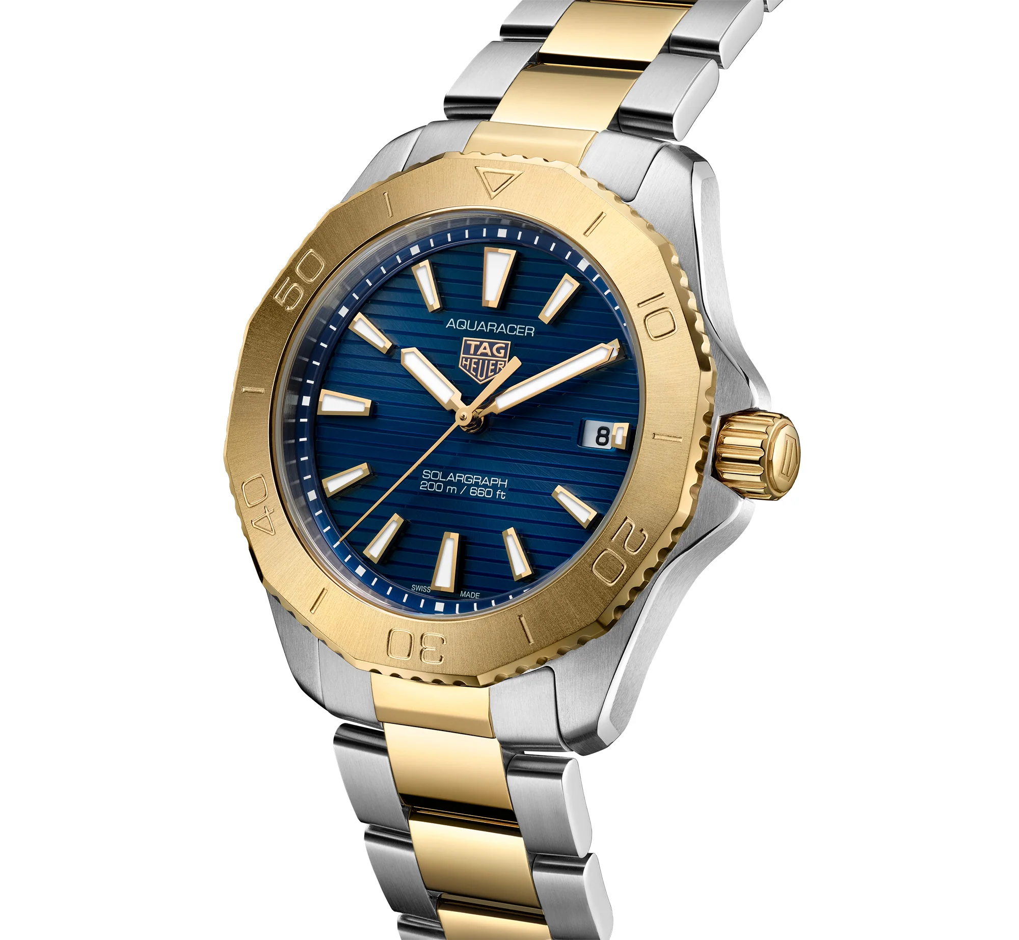 TAG Heuer Aquaracer Professional 40mm 200m Solargraph Quartz Watch WBP1120.BB0002 - Image 2