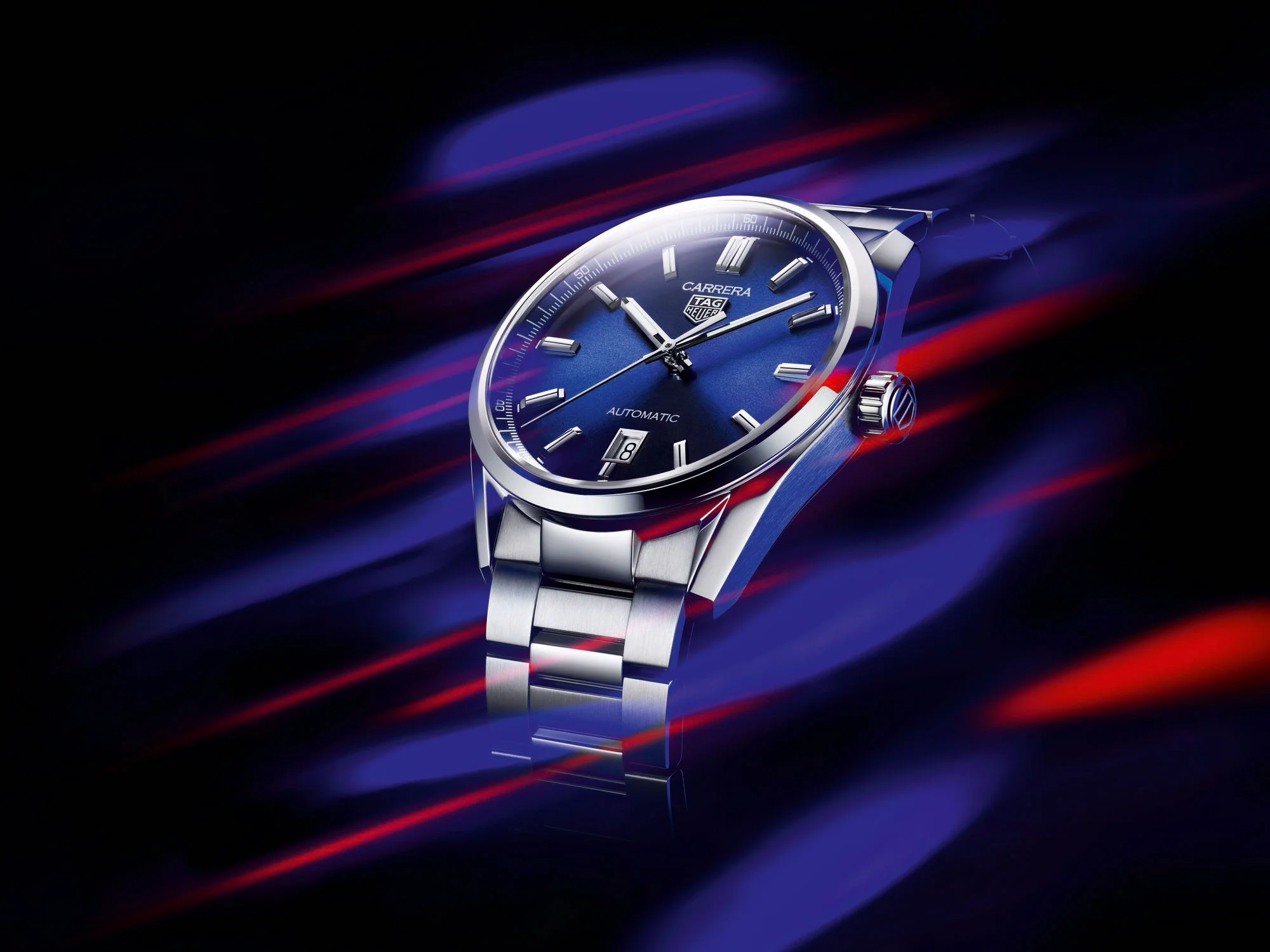 TAG Heuer Carrera 39mm 100m Automatic Watch WBN2112.BA0639 - Image 8