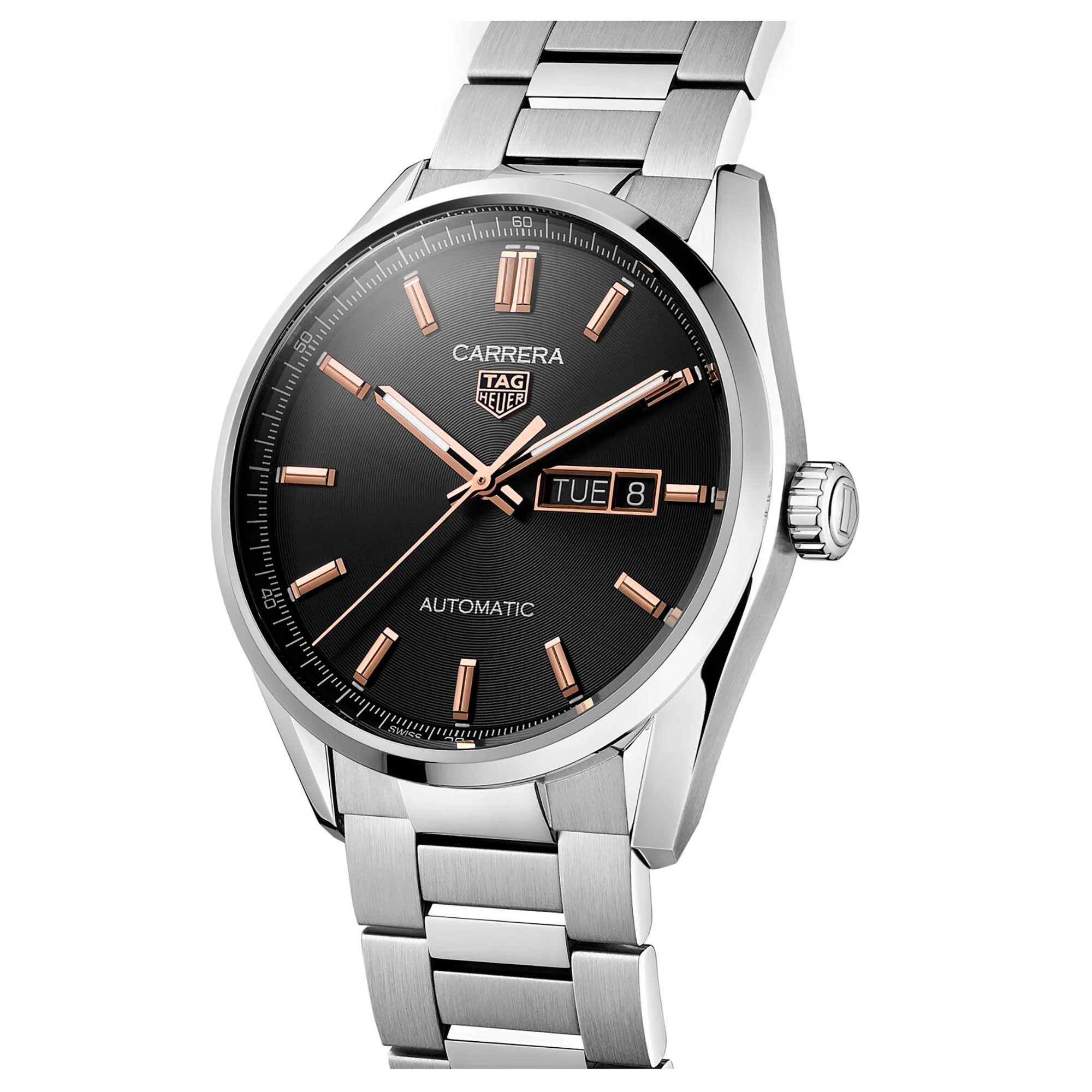 Tag Heuer Carrera 41mm 100m Automatic Watch WBN2013.BA0640 - Image 2
