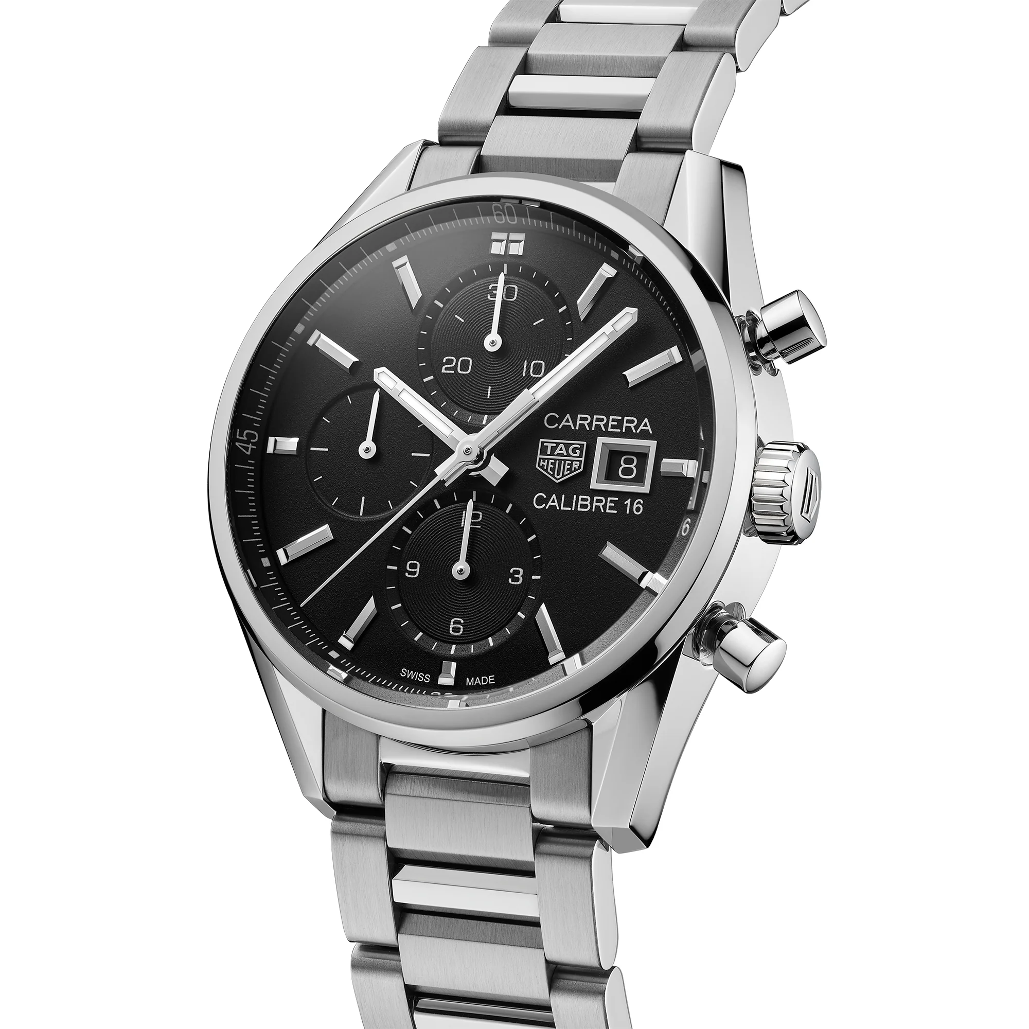 TAG Heuer Carrera 41mm 100m Chronograph Automatic Watch CBK2110.BA0715 - Image 2