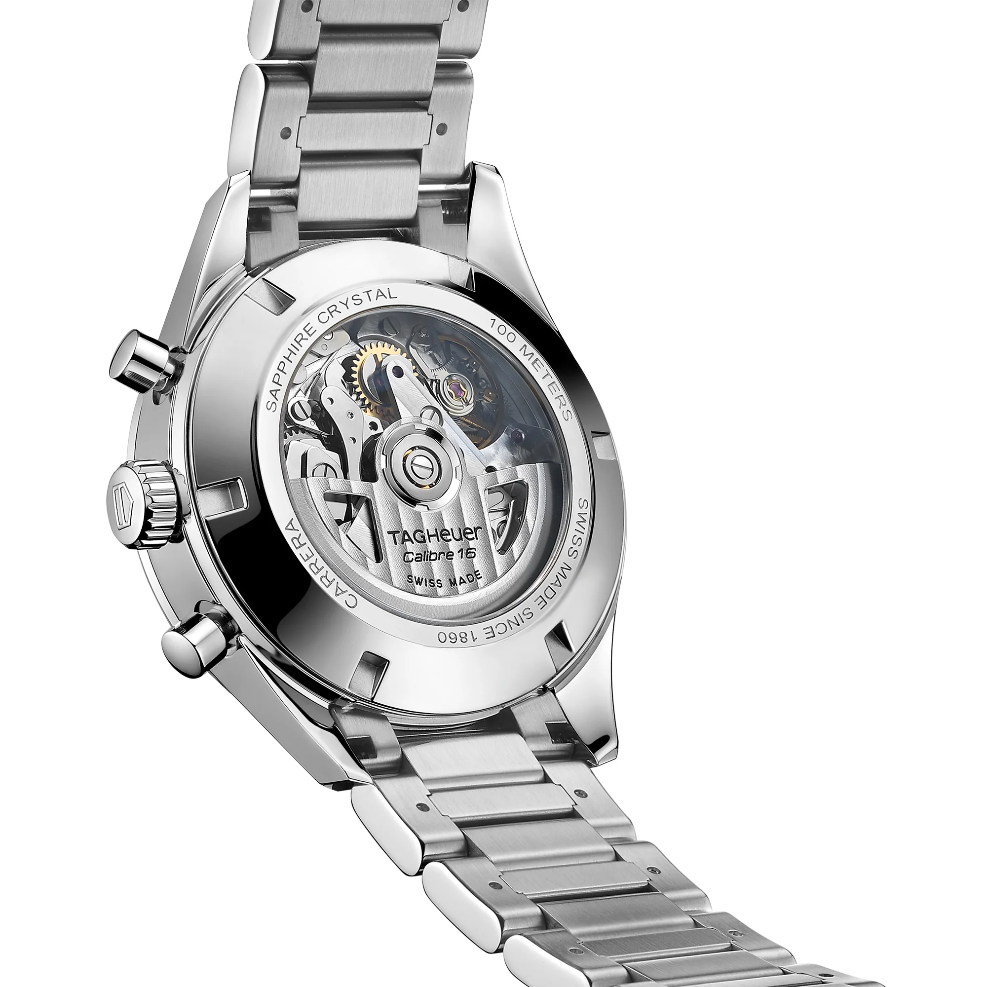 TAG Heuer Carrera 41mm 100m Chronograph Automatic Watch CBK2110.BA0715 - Image 4