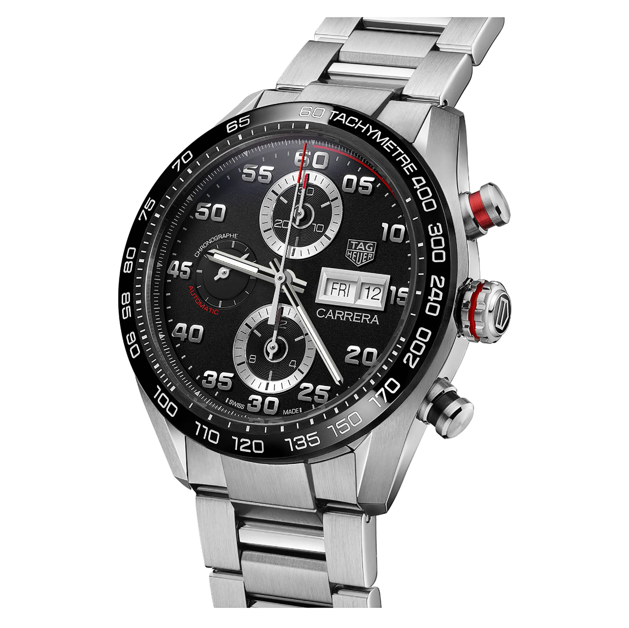 TAG Heuer Carrera 44mm 100m Automatic Watch CBN2A1AA.BA0643 - Image 2