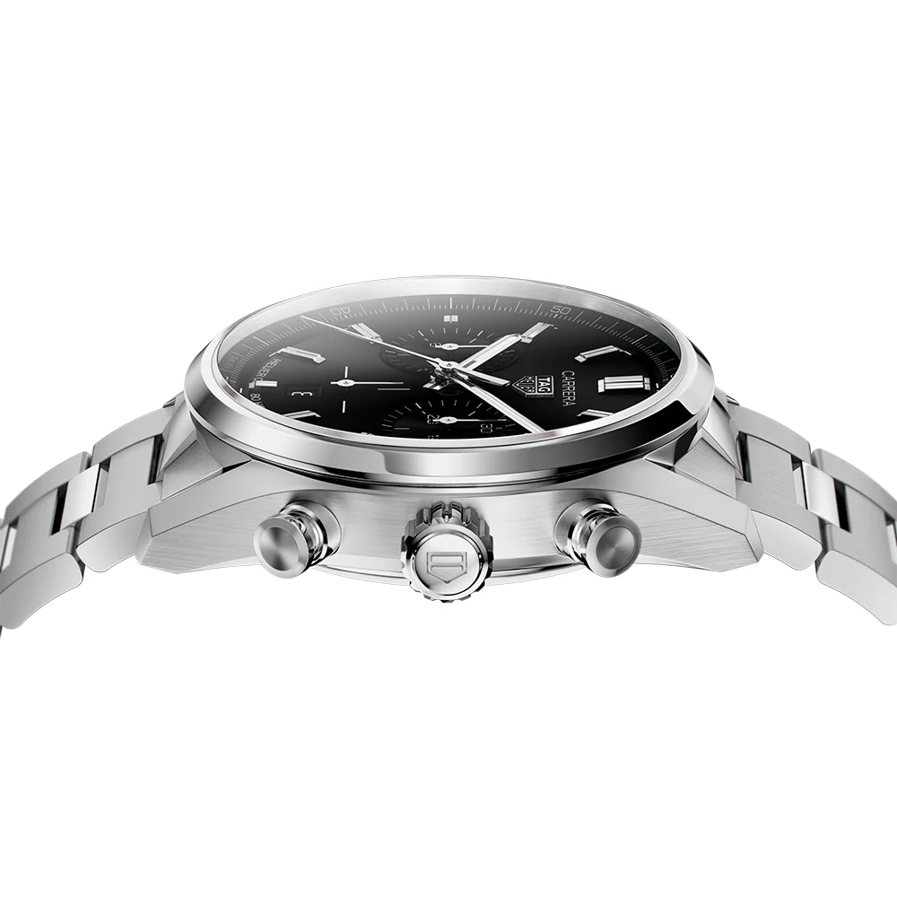 TAG Heuer Carrera Chronograph 42mm 100m Automatic Watch CBN2010.BA0642 - Image 3