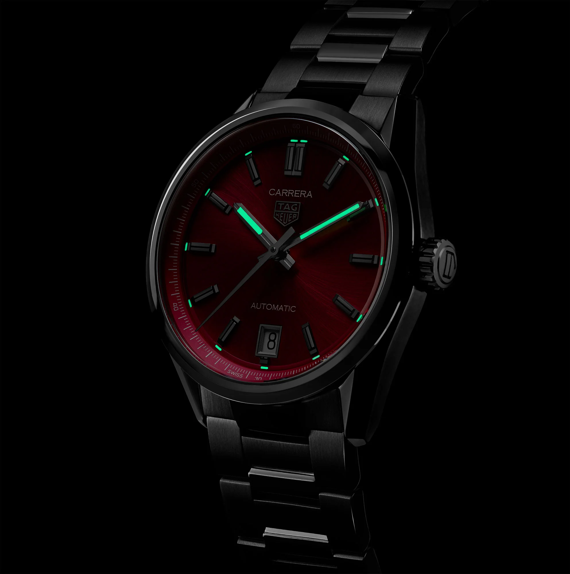 TAG Heuer Carrera Date 36mm 50m Automatic Watch WBN2313.BA0001 - Image 6