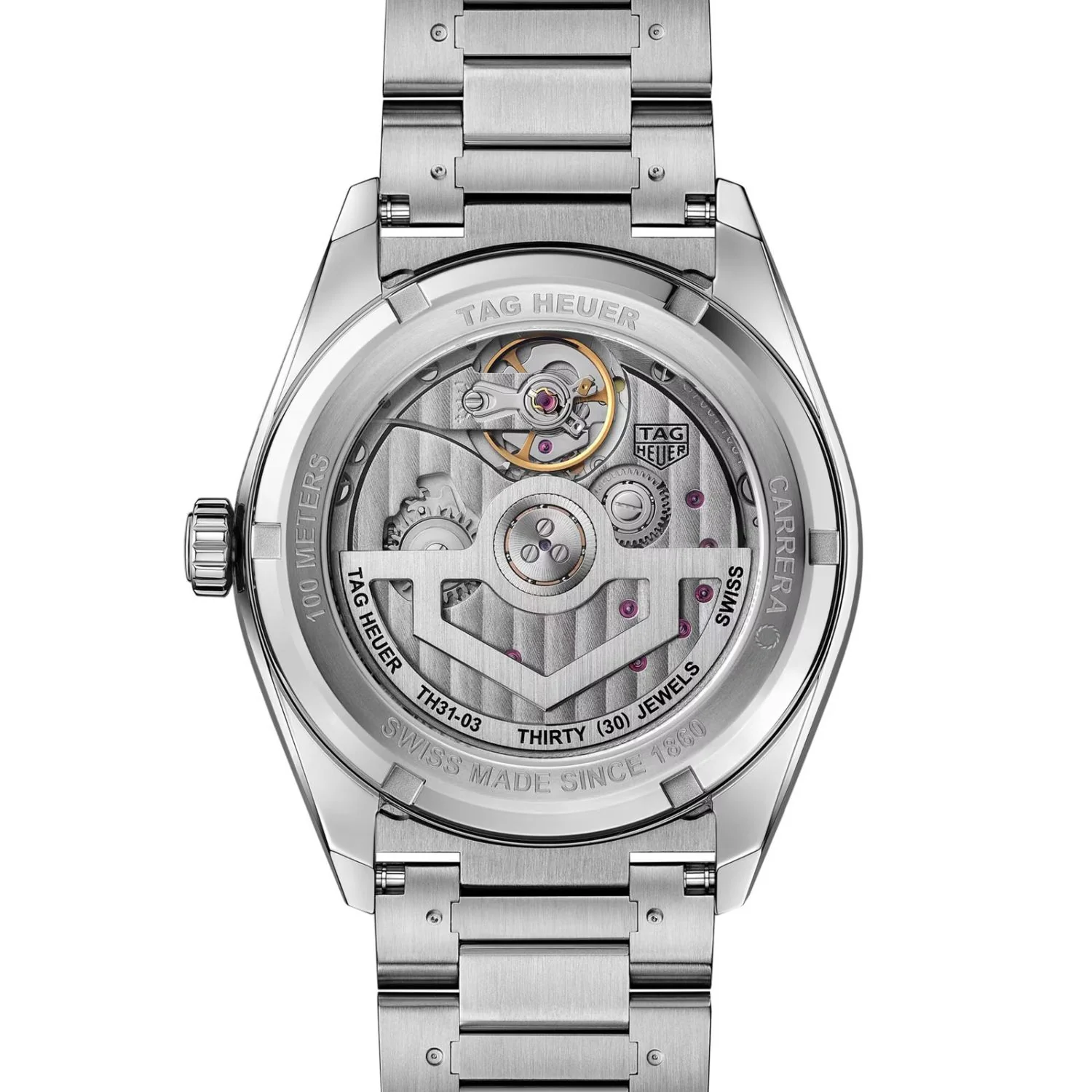 TAG Heuer Carrera Date Twin-Time 41mm Automatic Watch WDA2114.BA0043 - Image 3