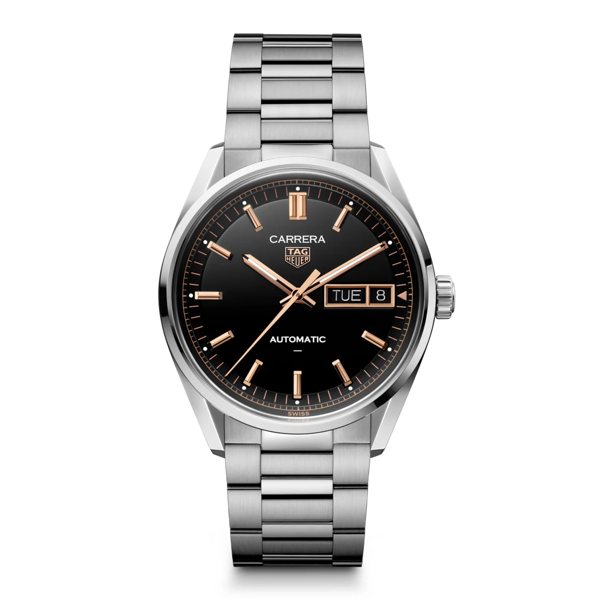 TAG Heuer Carrera Day-Date 41mm Automatic Watch WDA2111.BA0043