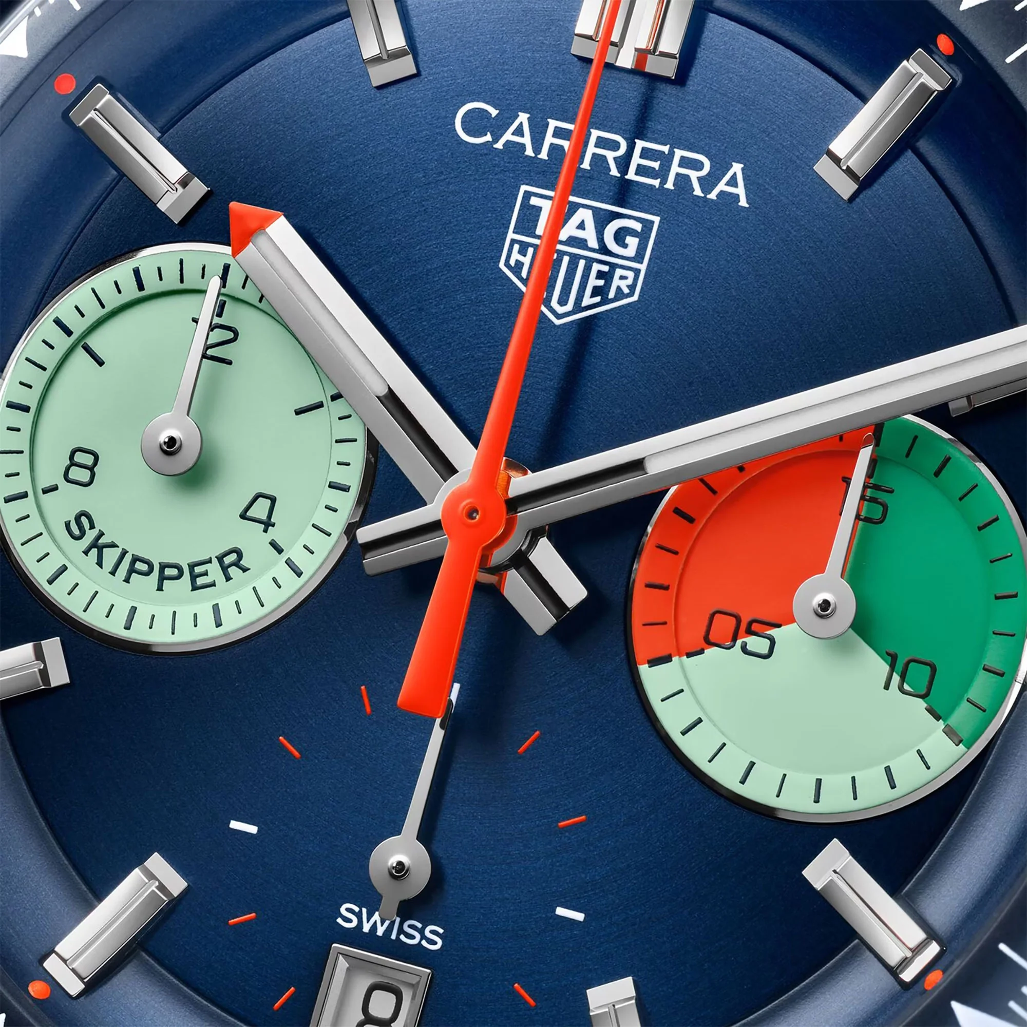 TAG Heuer Carrera Skipper 39mm 100m Chronograph Automatic Watch CBS2213.FN6002 - Image 3
