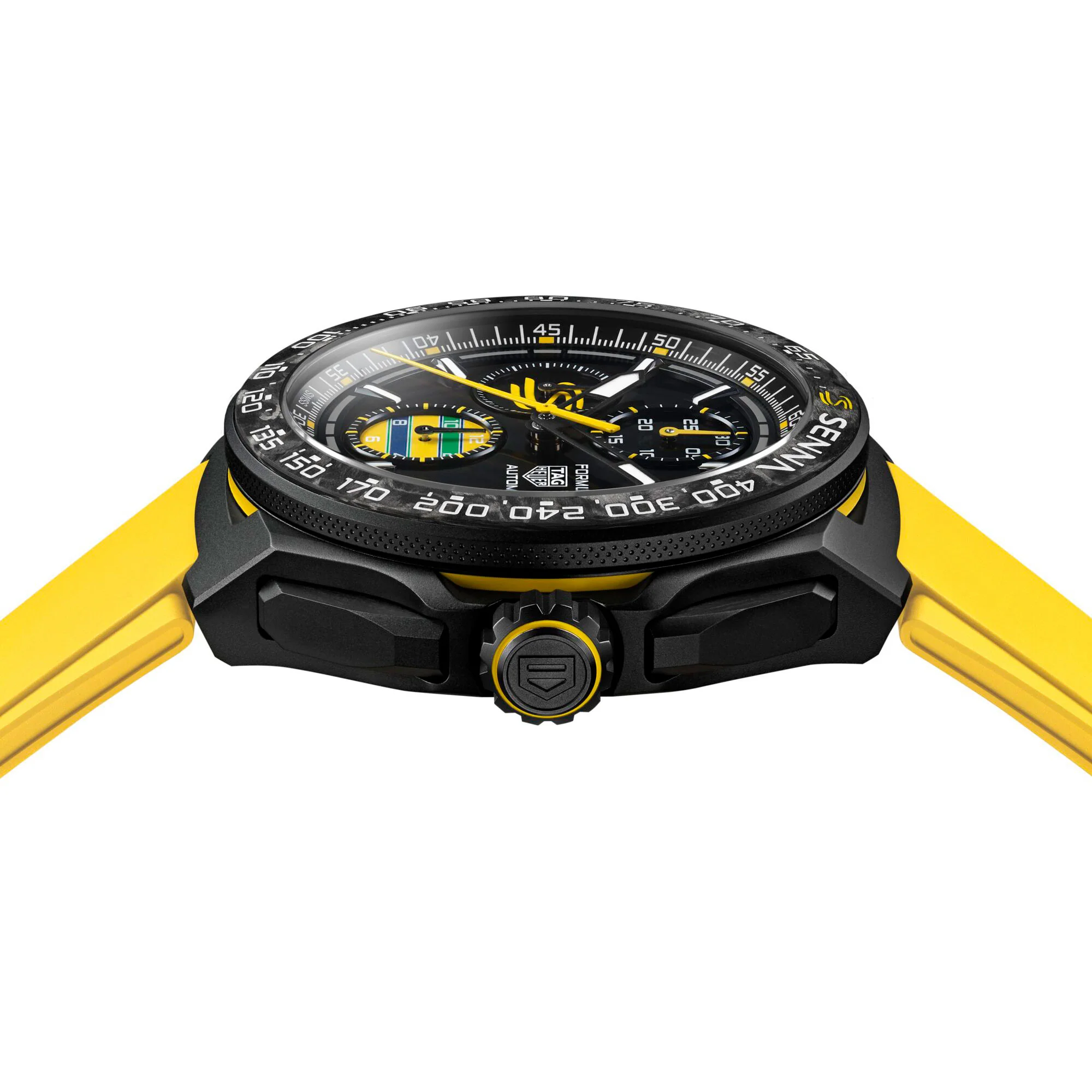 TAG Heuer Formula 1 Chronograph x Senna Special Edition 44mm Automatic Watch CBZ2081.FT8092 - Image 3