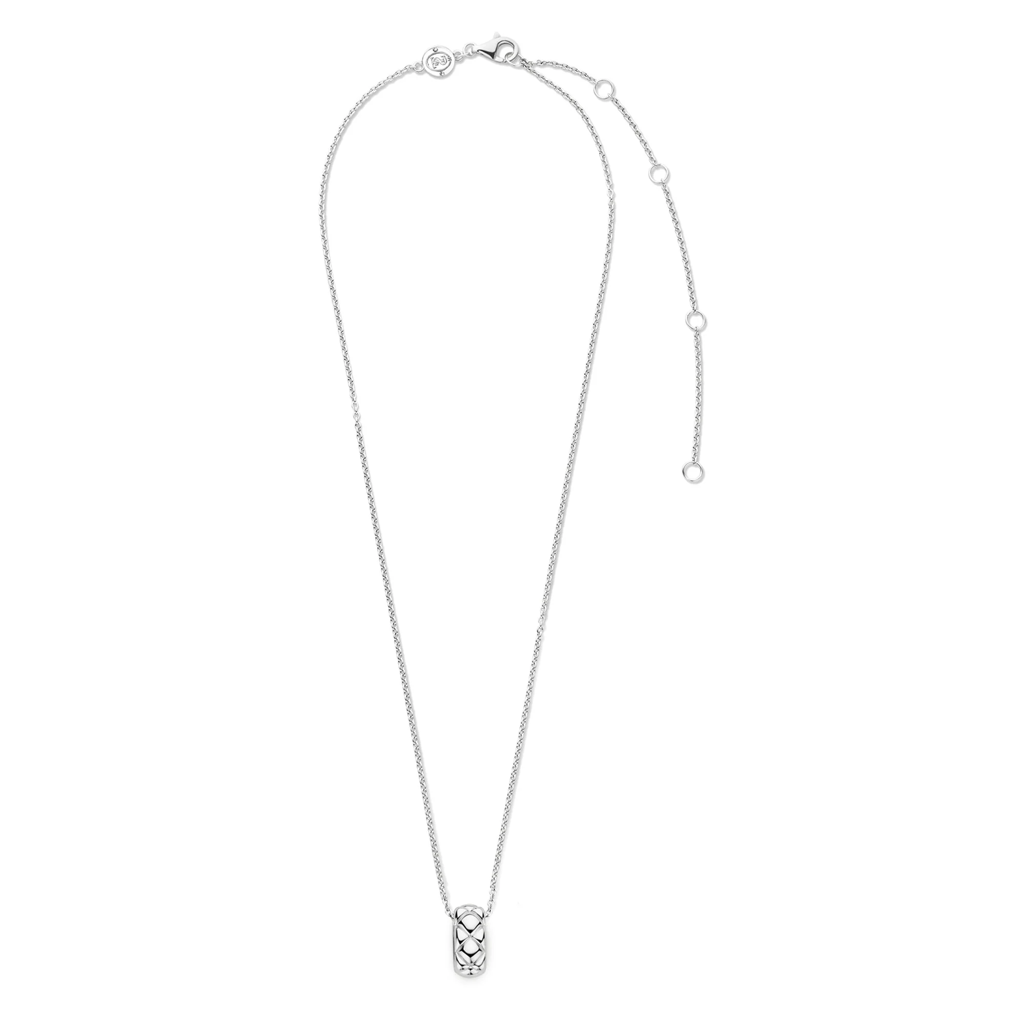 Ti Sento Clover Patterned Necklace 34015SI - Image 4