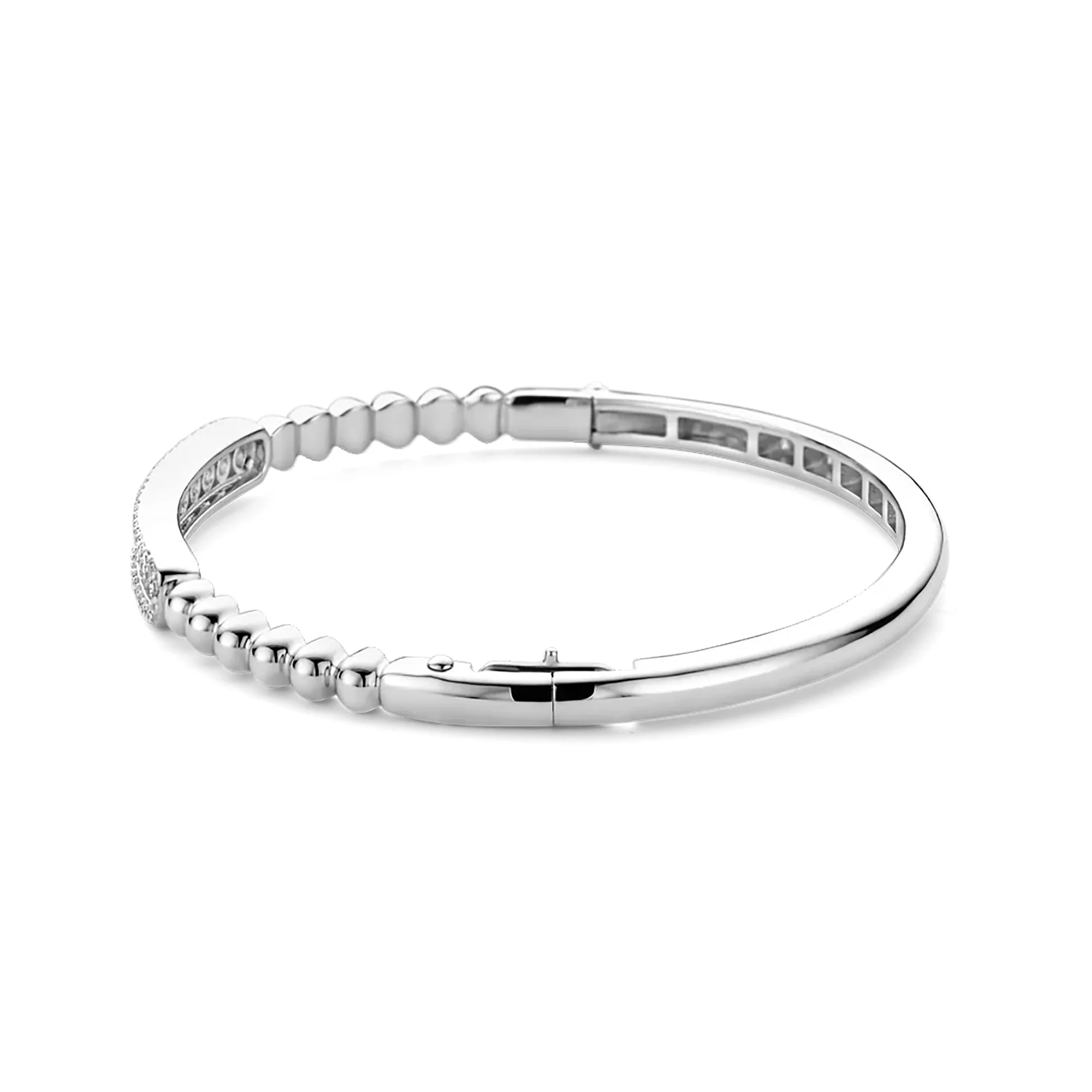 Ti Sento Cubic Zirconia Bar Bangle 23044ZI - Image 2