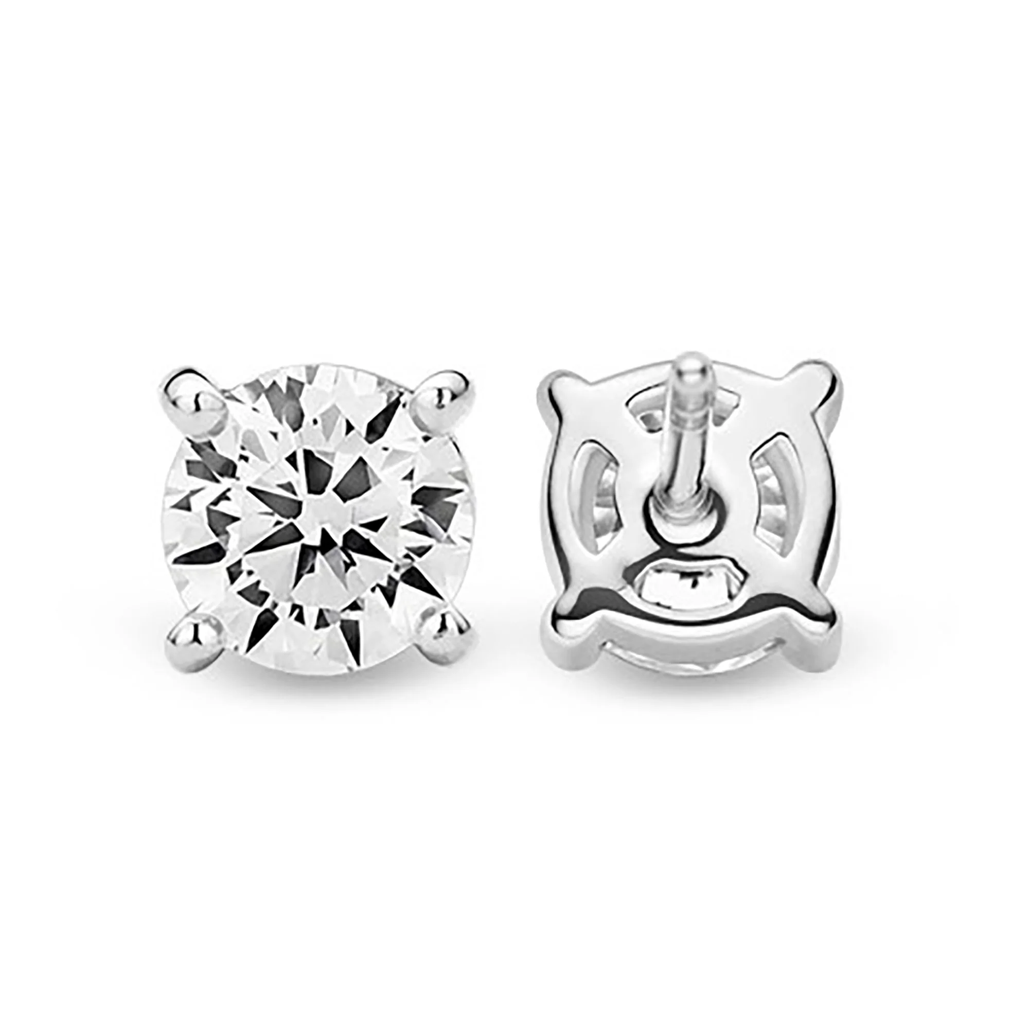 Ti Sento Cubic Zirconia Stud Earrings 7319ZI - Image 3