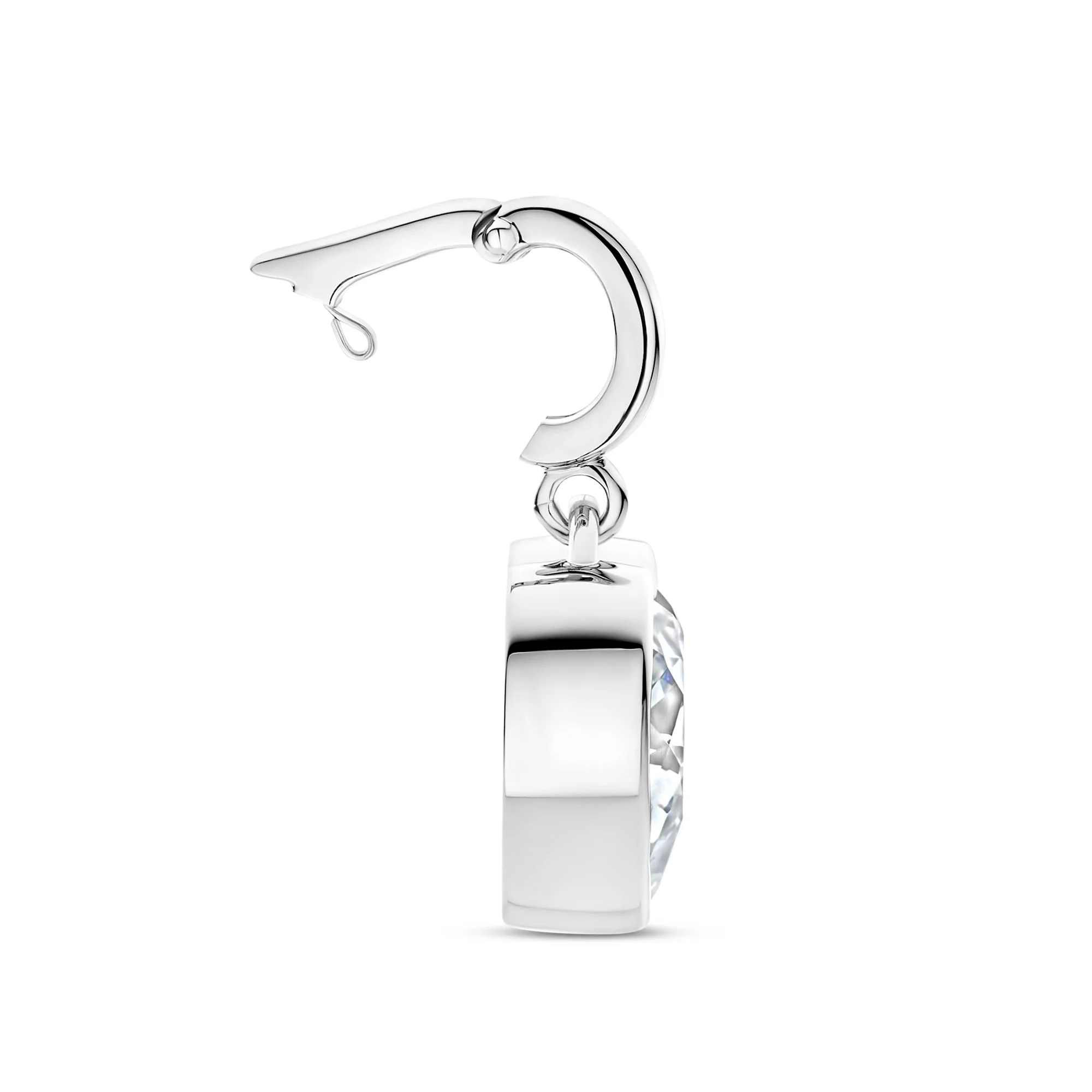 Ti Sento Cubic Zirconia Heart Necklace 6861ZI - Image 3