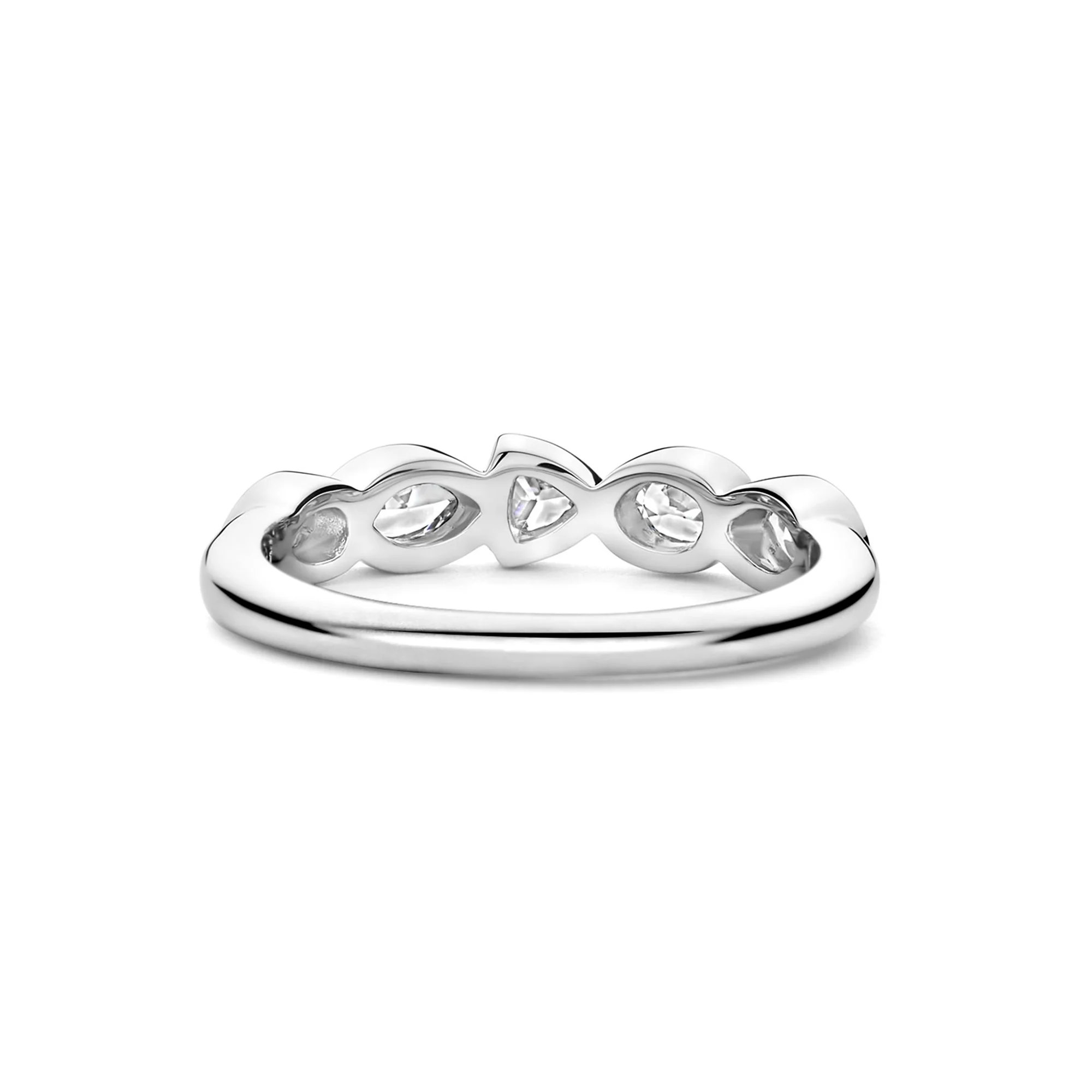 Ti Sento Cubic Zirconia Multi Shape Ring 12362ZI (54) - Image 3