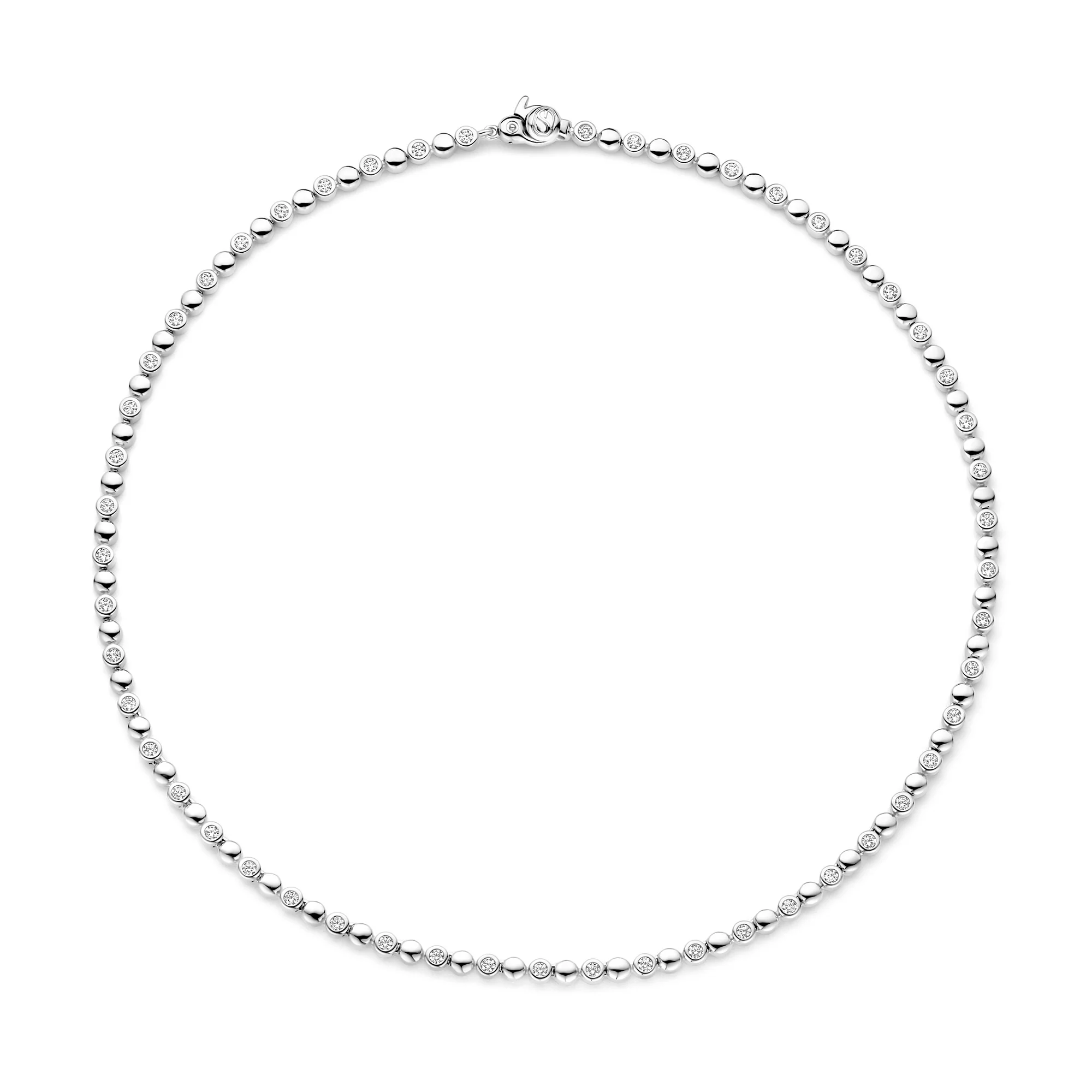 Ti Sento Cubic Zirconia Bubble Necklace 34082ZI - Image 3