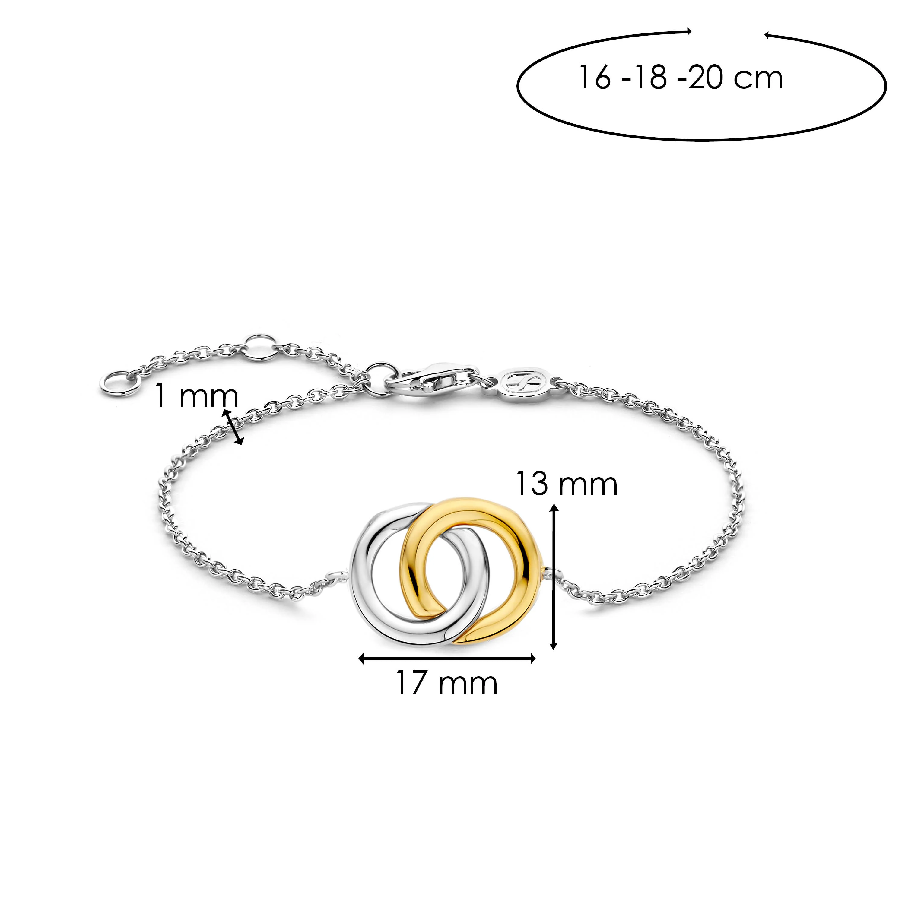 Ti Sento Entwined Bracelet 2790SY - Image 3