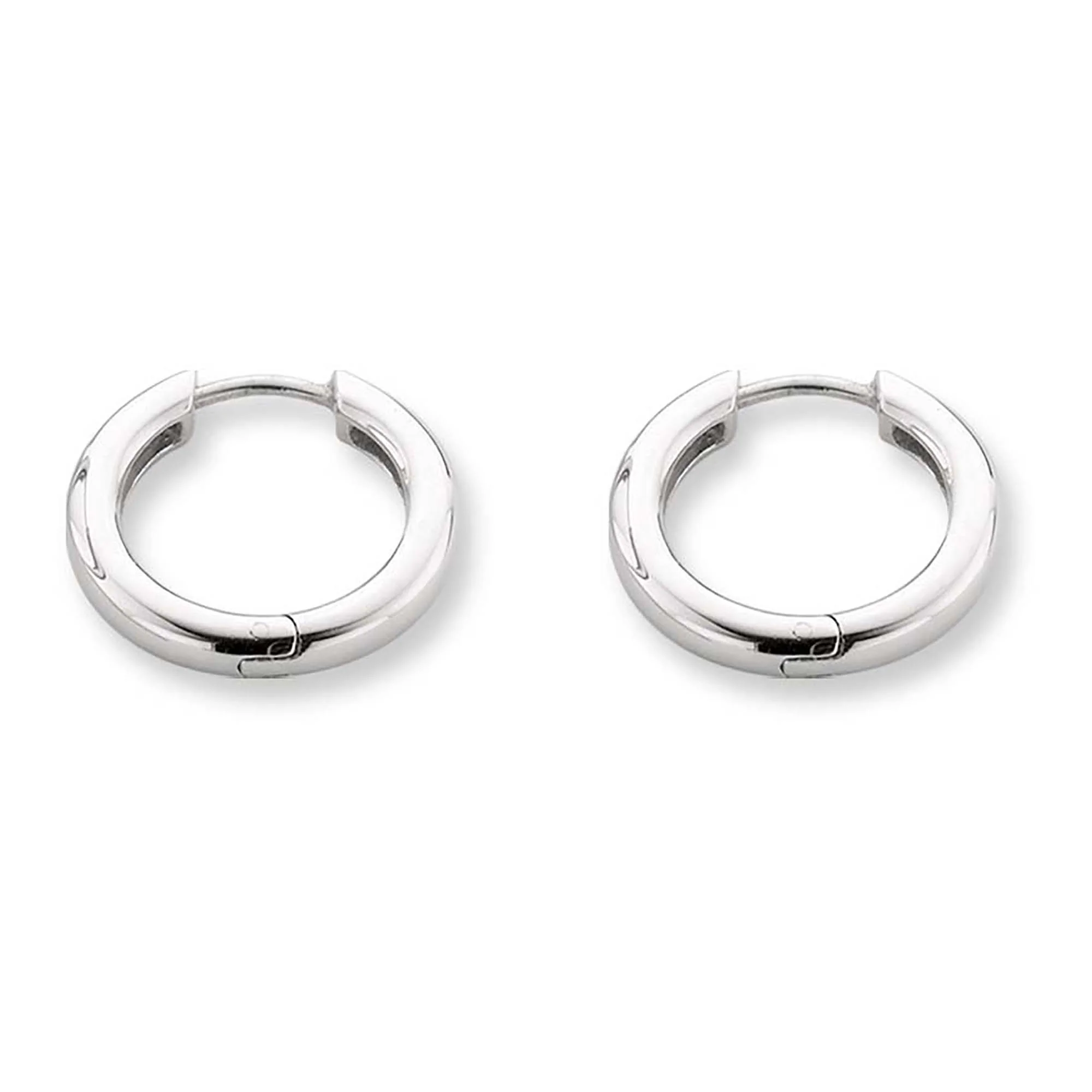 Ti Sento Silver Hoop Earrings 7210SI