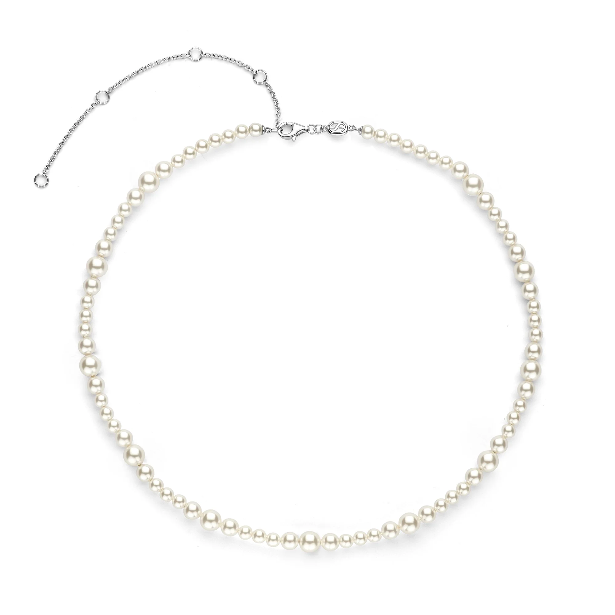 Ti Sento Synthetic Pearl Necklace 34094PW - Image 2