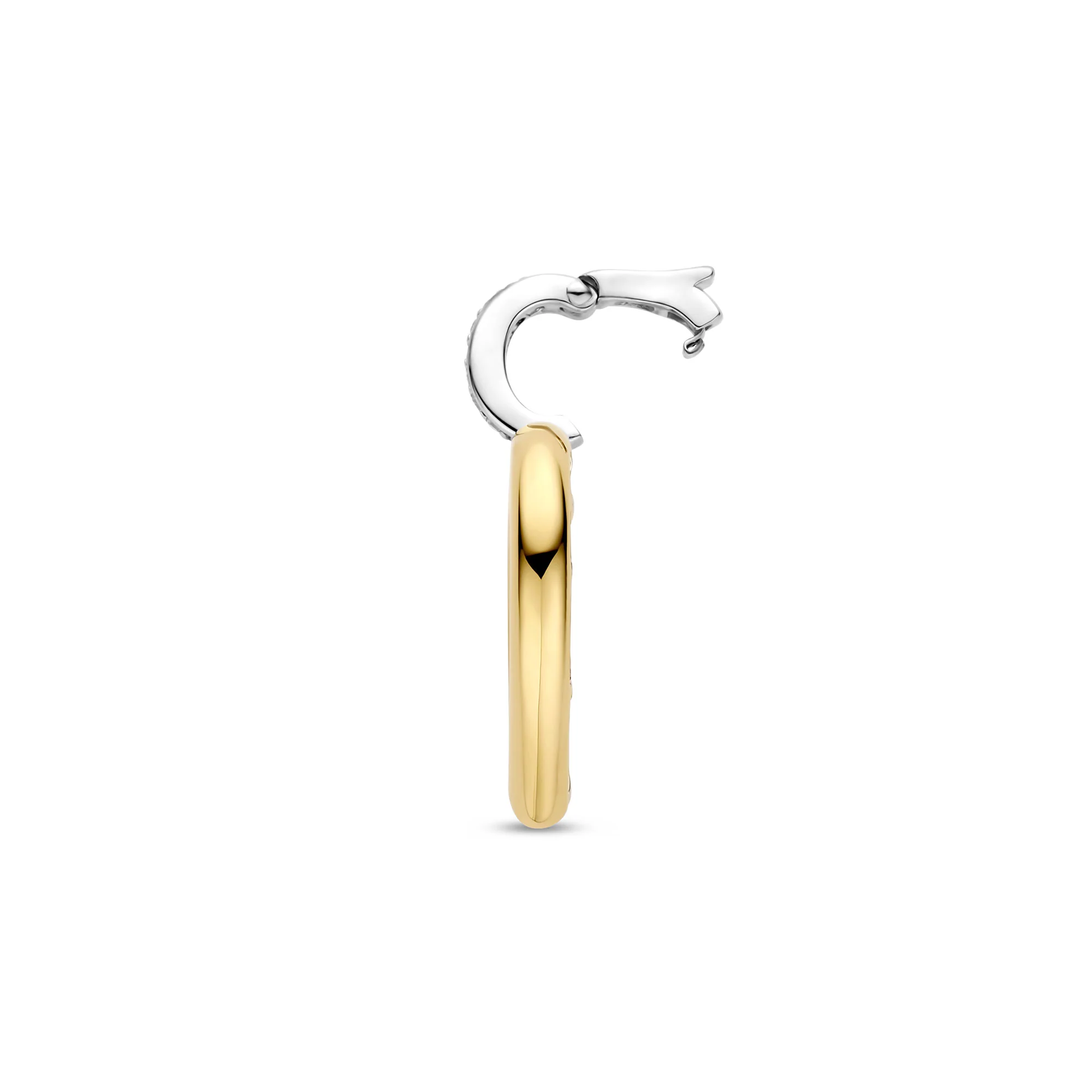 Ti Sento Yellow Gold Plated Cubic Zirconia Heart Pendant 6858ZY - Image 4