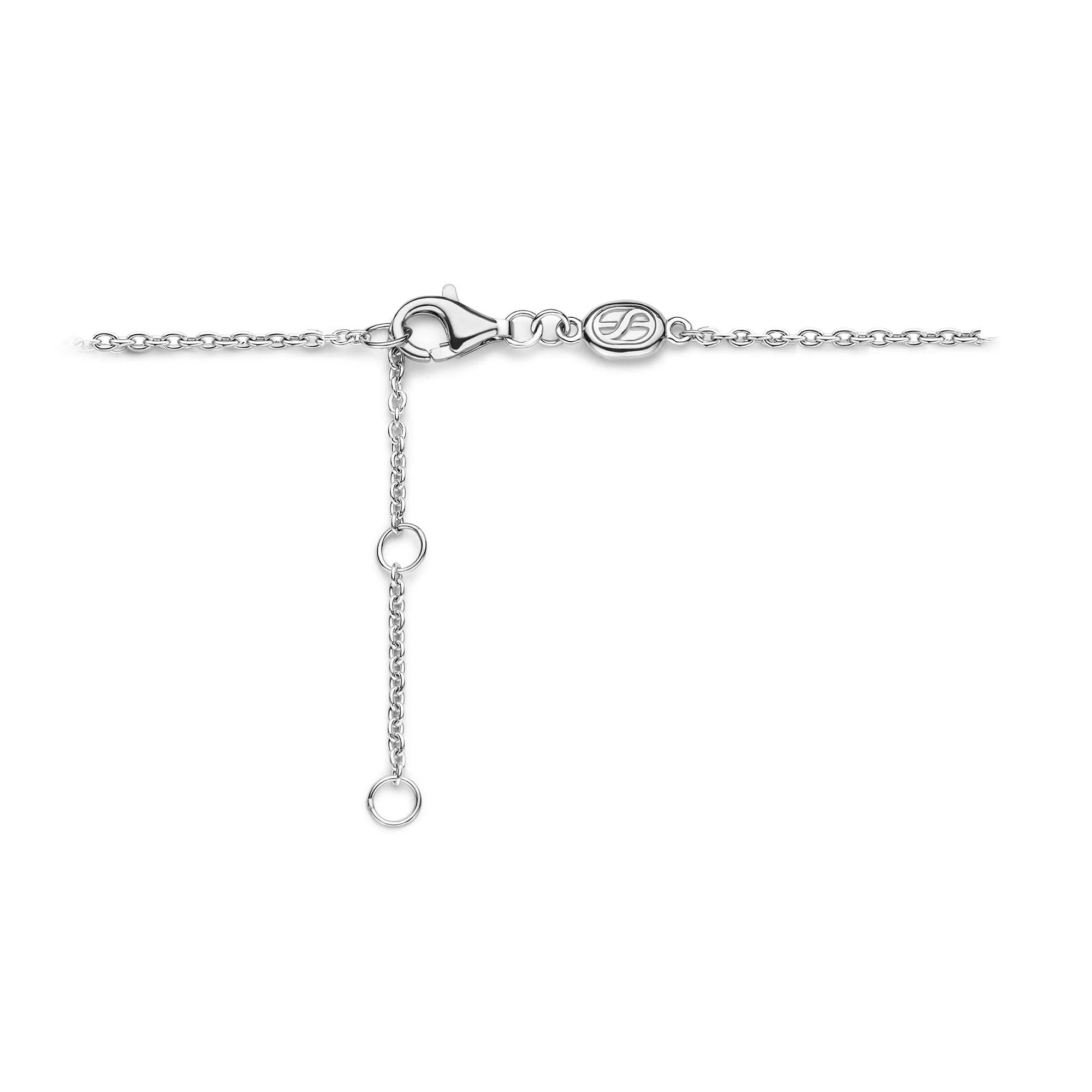 Ti Sento Yellow Gold Plated Pavé Cubic Zirconia Hexagonal Bracelet 23028ZY - Image 3