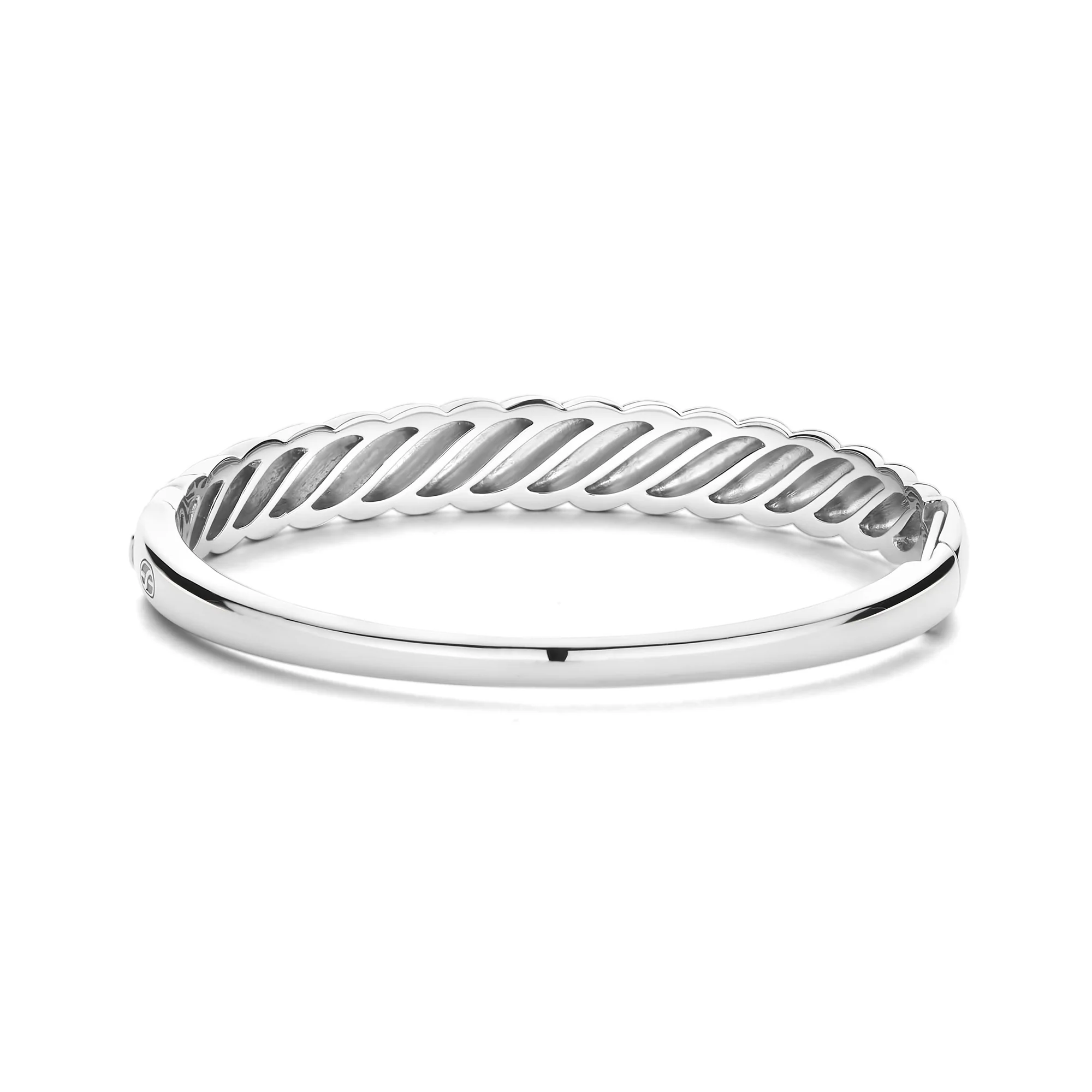 Ti Sento Yellow Gold Plated Twist Bangle 23078SY - Image 2