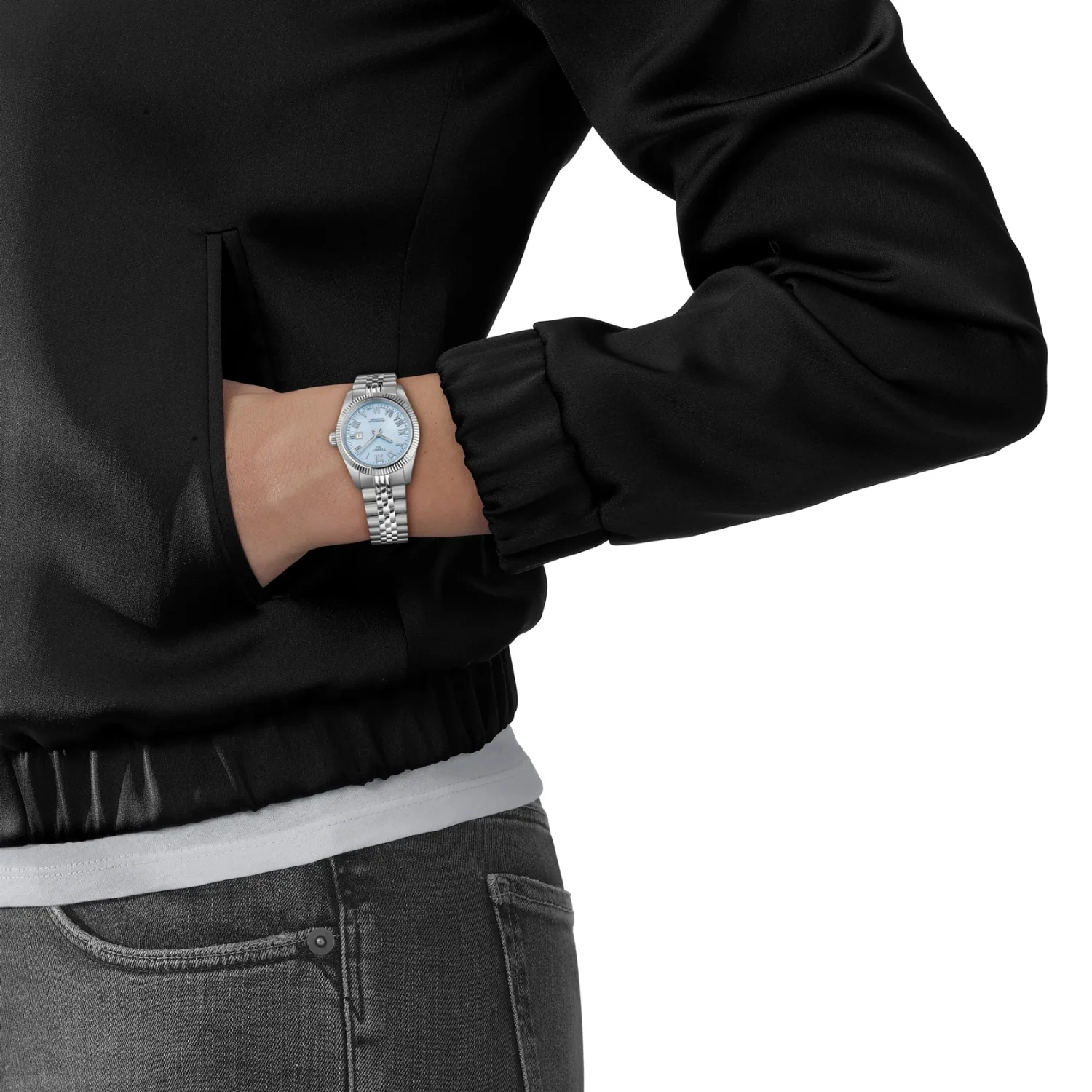 Tissot Ballade Ice Blue 30mm Automatic Watch T1562081135300 - Image 2